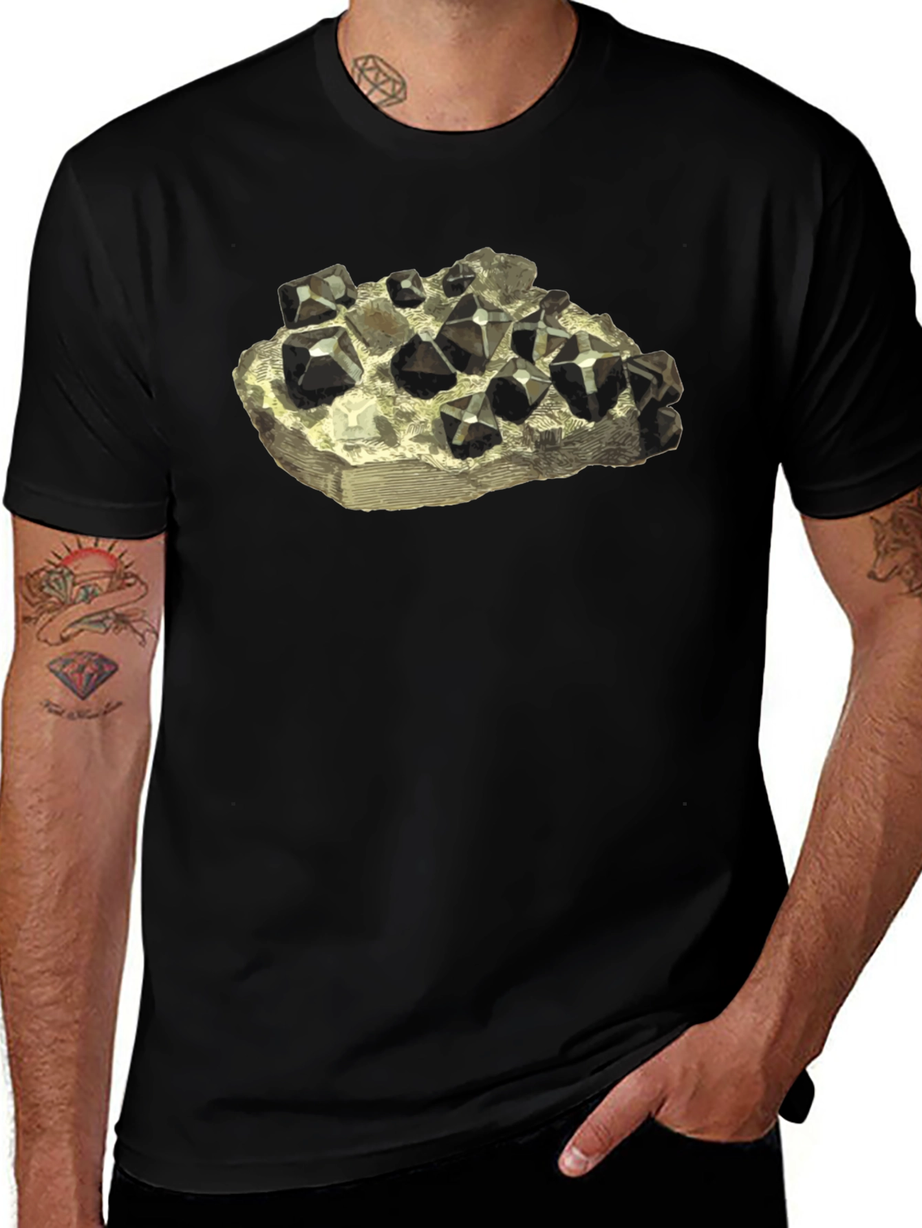 Variant 16 of Mineral Specimen Graphic T-Shirt