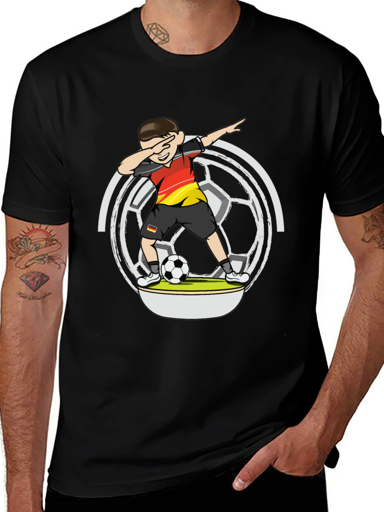 Variant 7 of Germany Soccer Dab T-Shirt