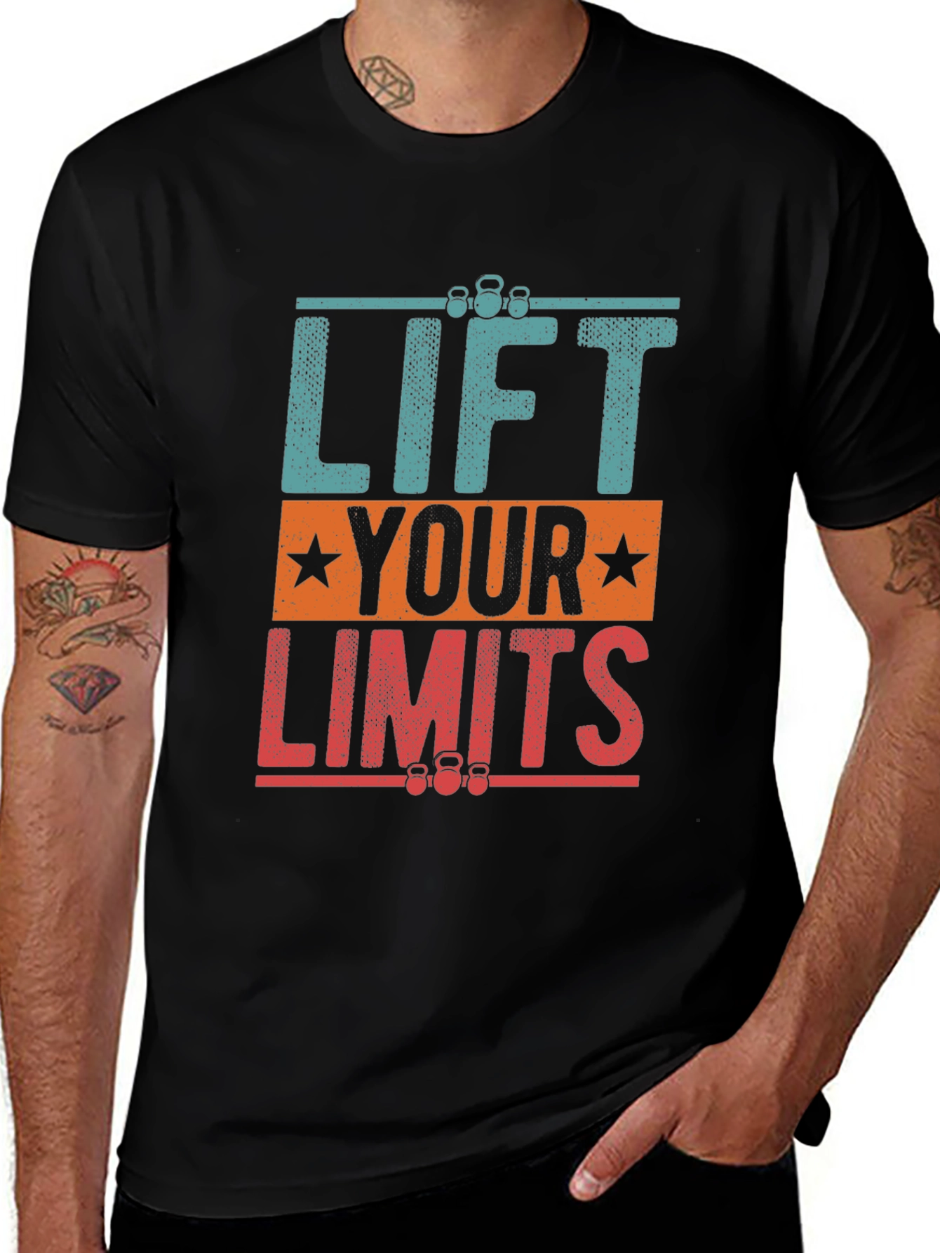 Variant 26 of Lift Your Limits Graphic Tee