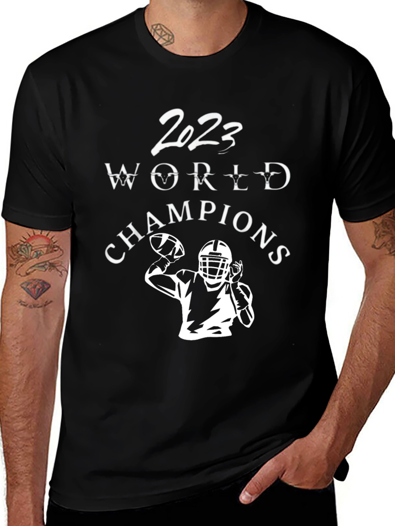 Variant 7 of 2023 World Champions Football T-Shirt