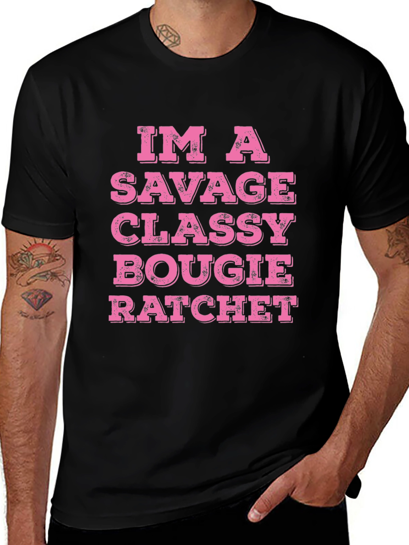 Variant 25 of Savage Classy Bougie Ratchet T-Shirt