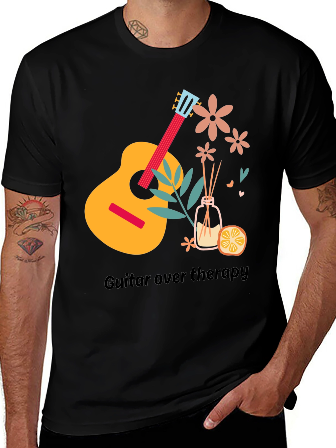 Variant 20 of Guitar Therapy Graphic Tee