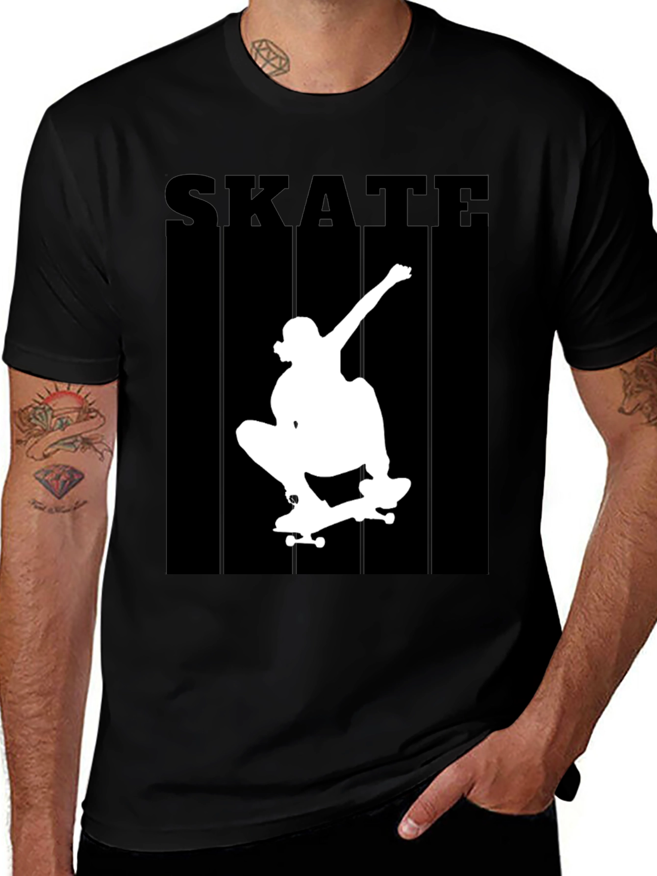 Skate T-Shirt - Cool Graphic Tee for Skaters