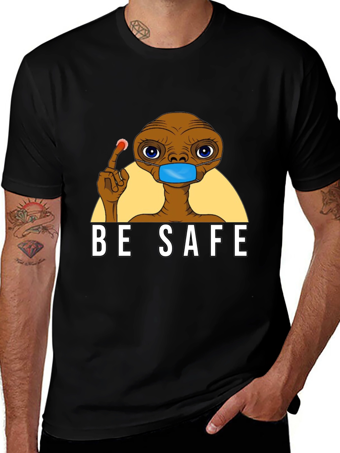 Be Safe E.T. T-Shirt