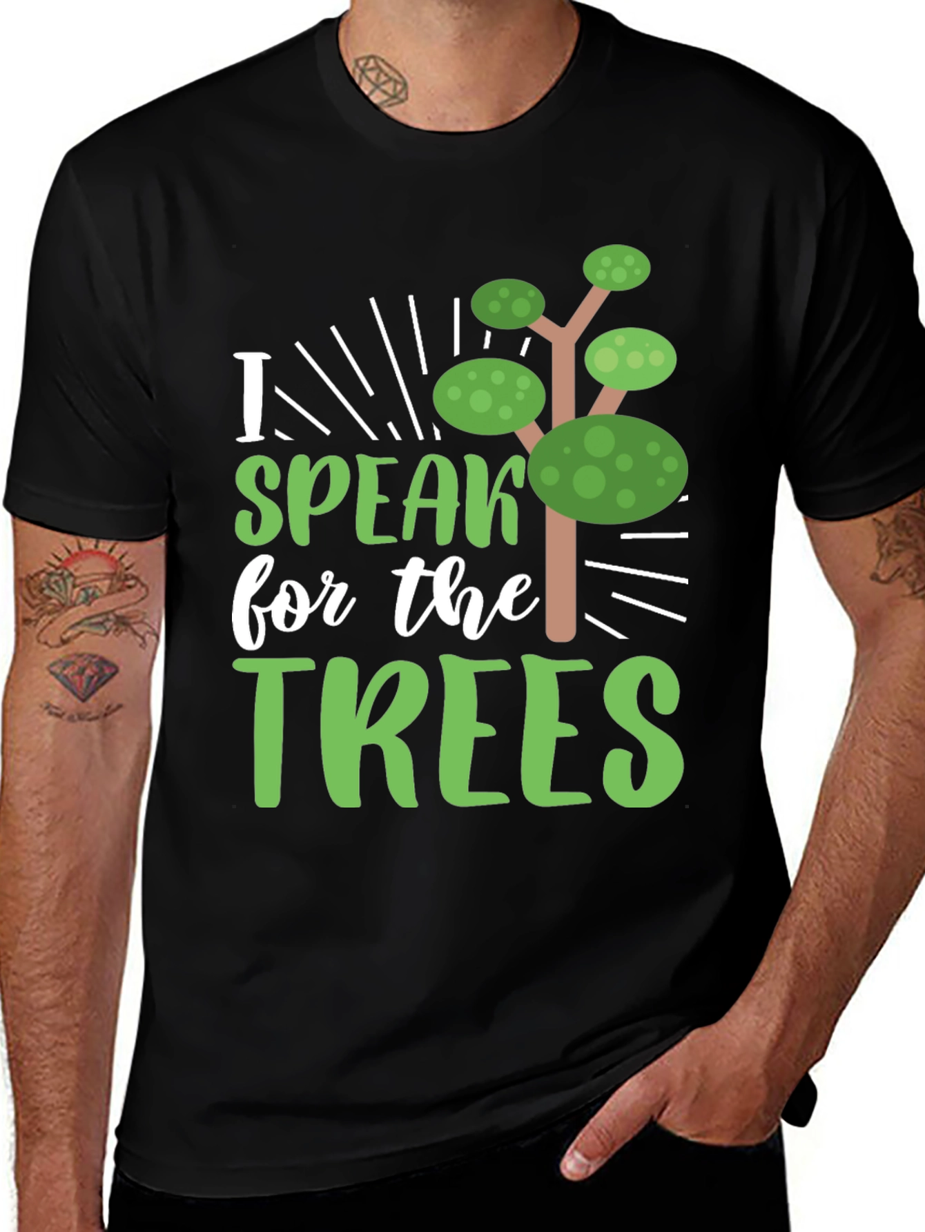 Variant 8 of I Speak for the Trees T-Shirt