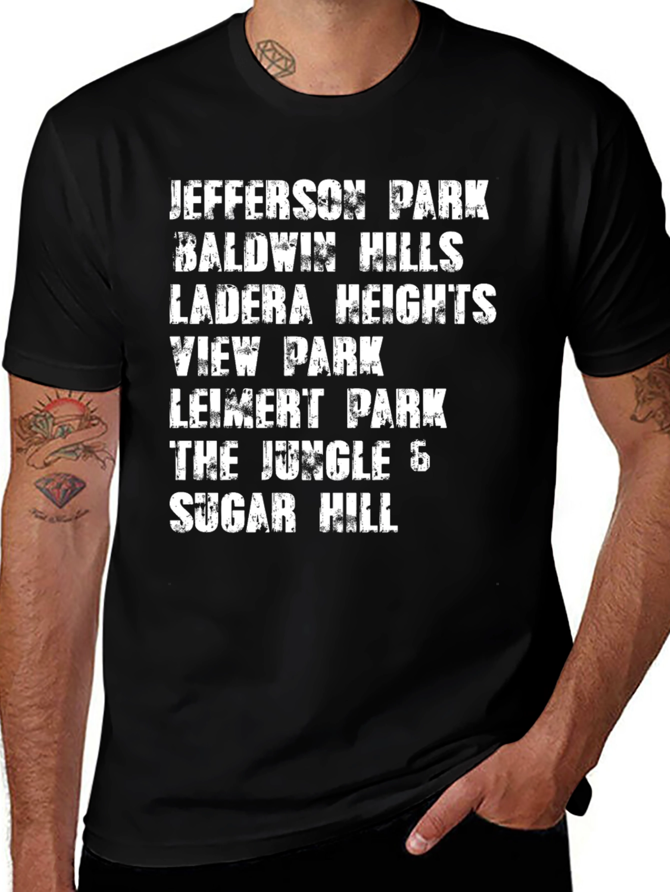Jefferson Park T-Shirt - Los Angeles Neighborhoods