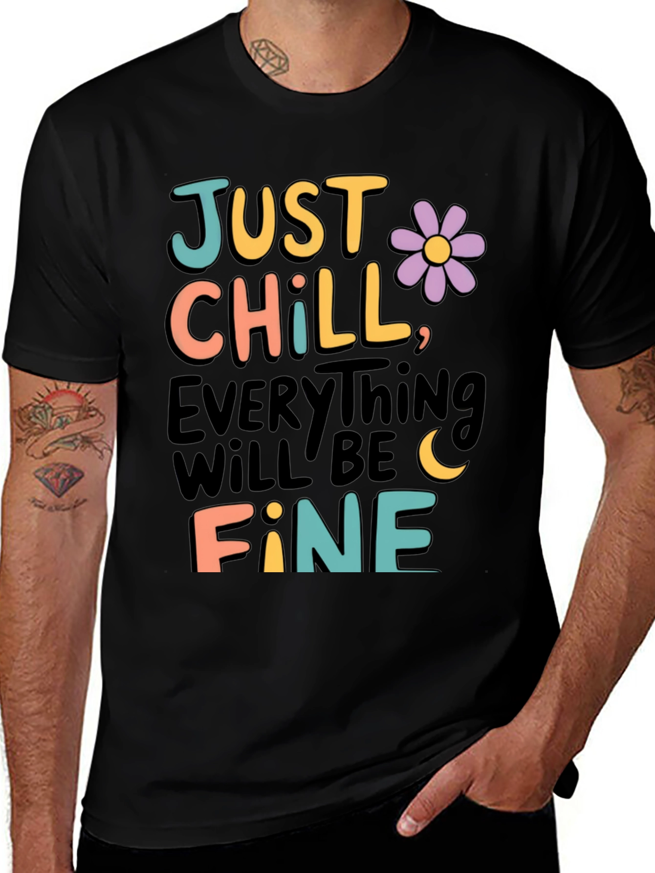 Variant 14 of Just Chill T-Shirt - Relaxed Comfort