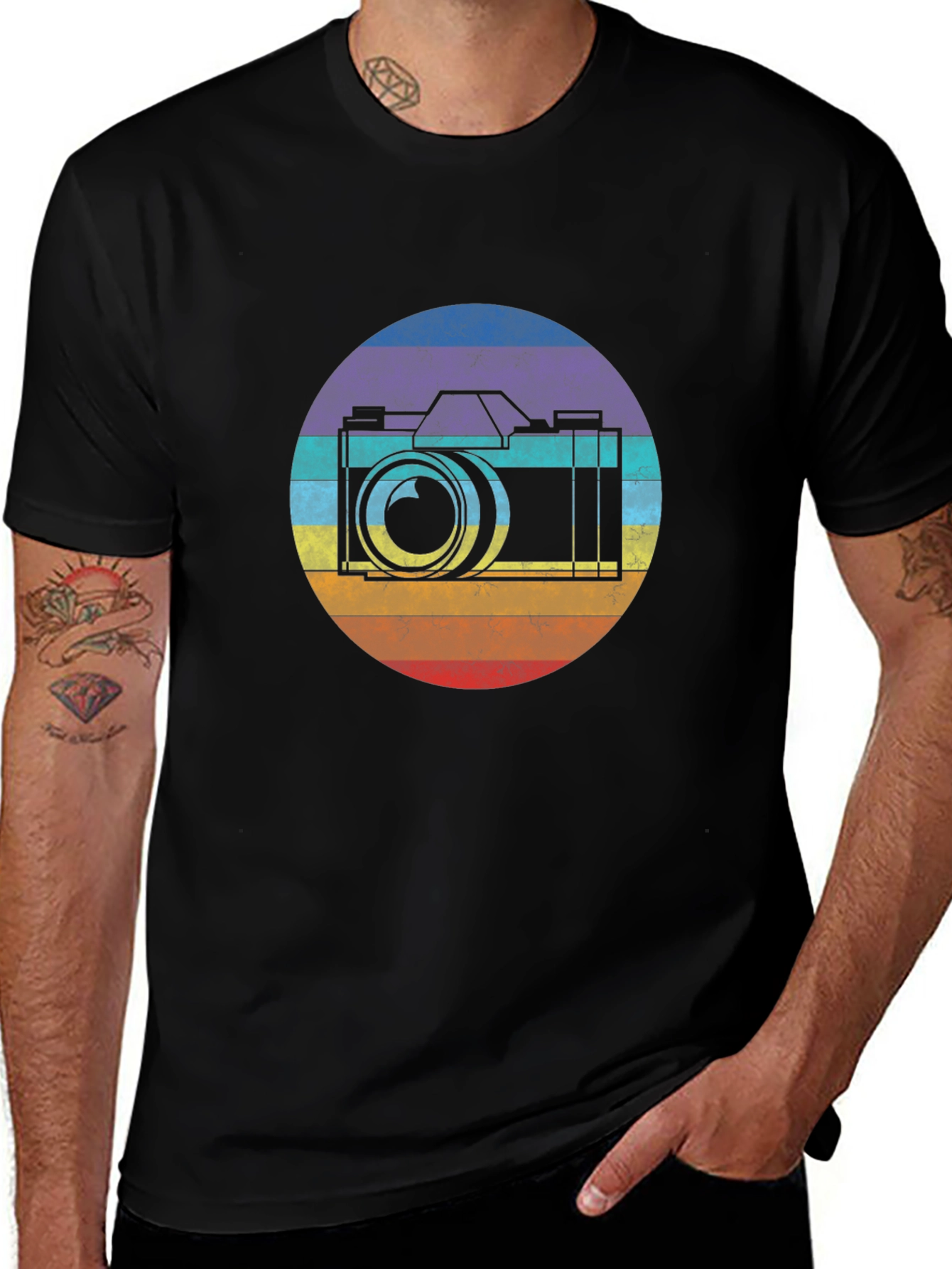 Variant 23 of Retro Camera Graphic T-Shirt - Photography Lover Gift