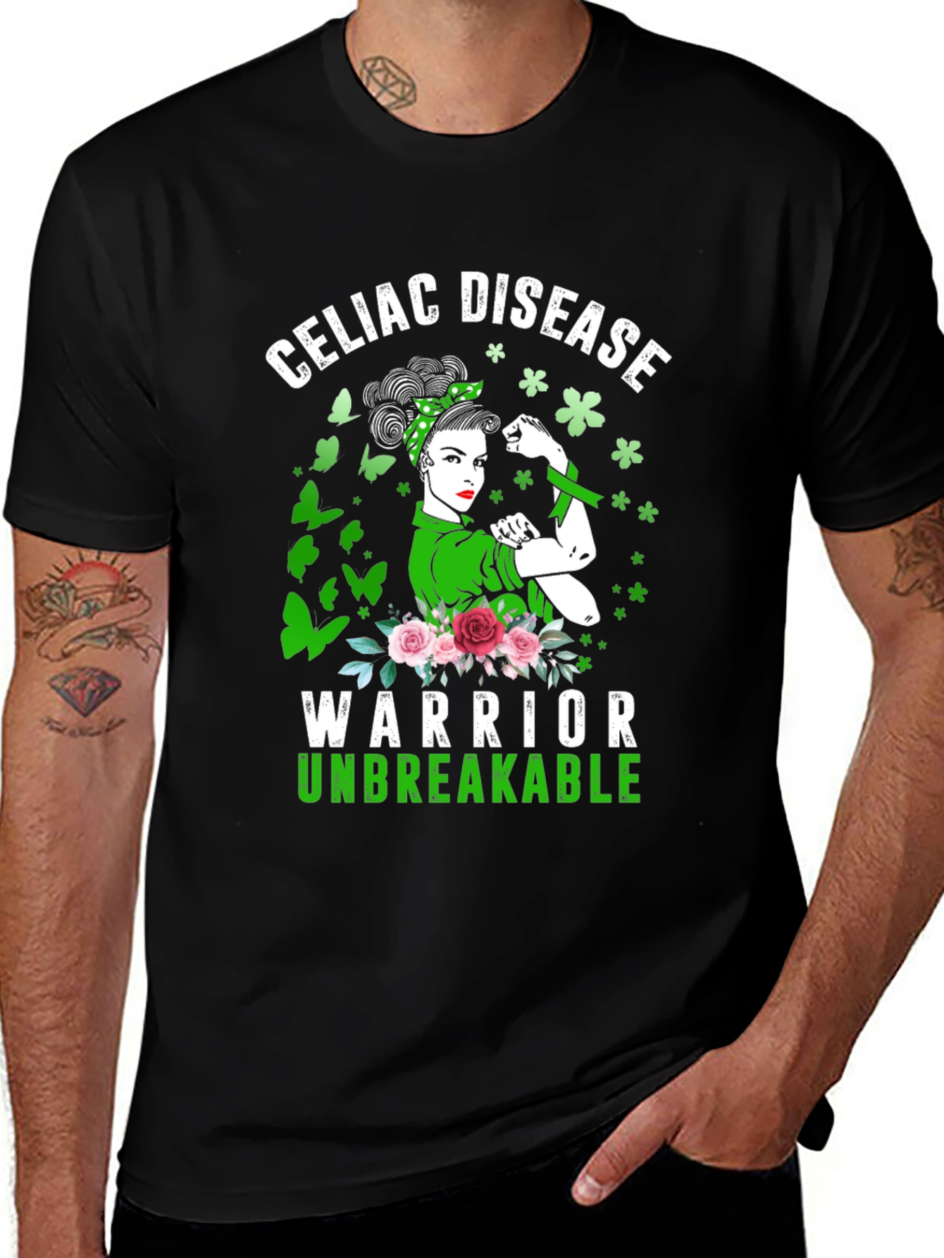 Celiac Disease Warrior Unbreakable T-Shirt