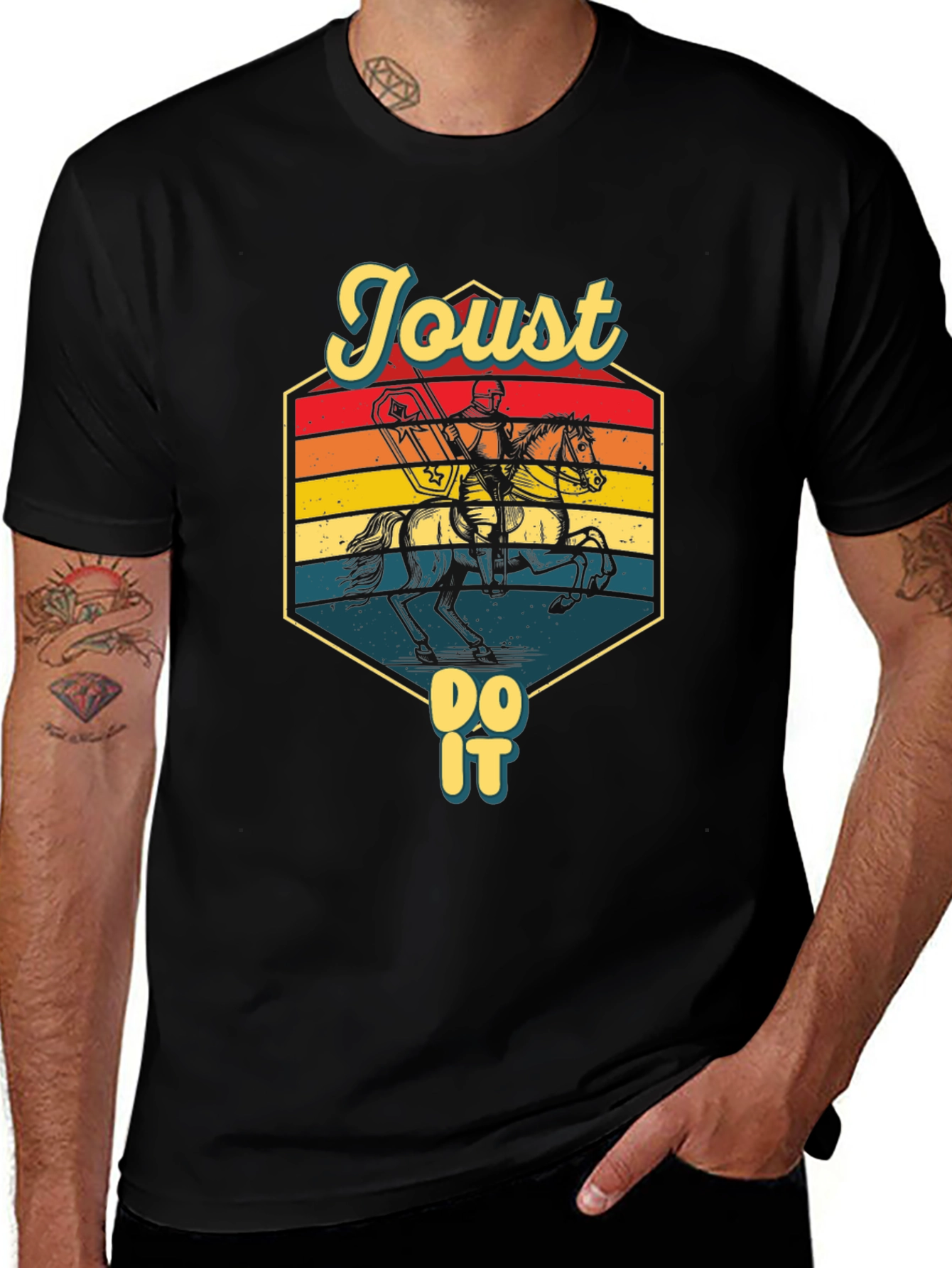 Variant 13 of Joust Do It - Men's Graphic Tee