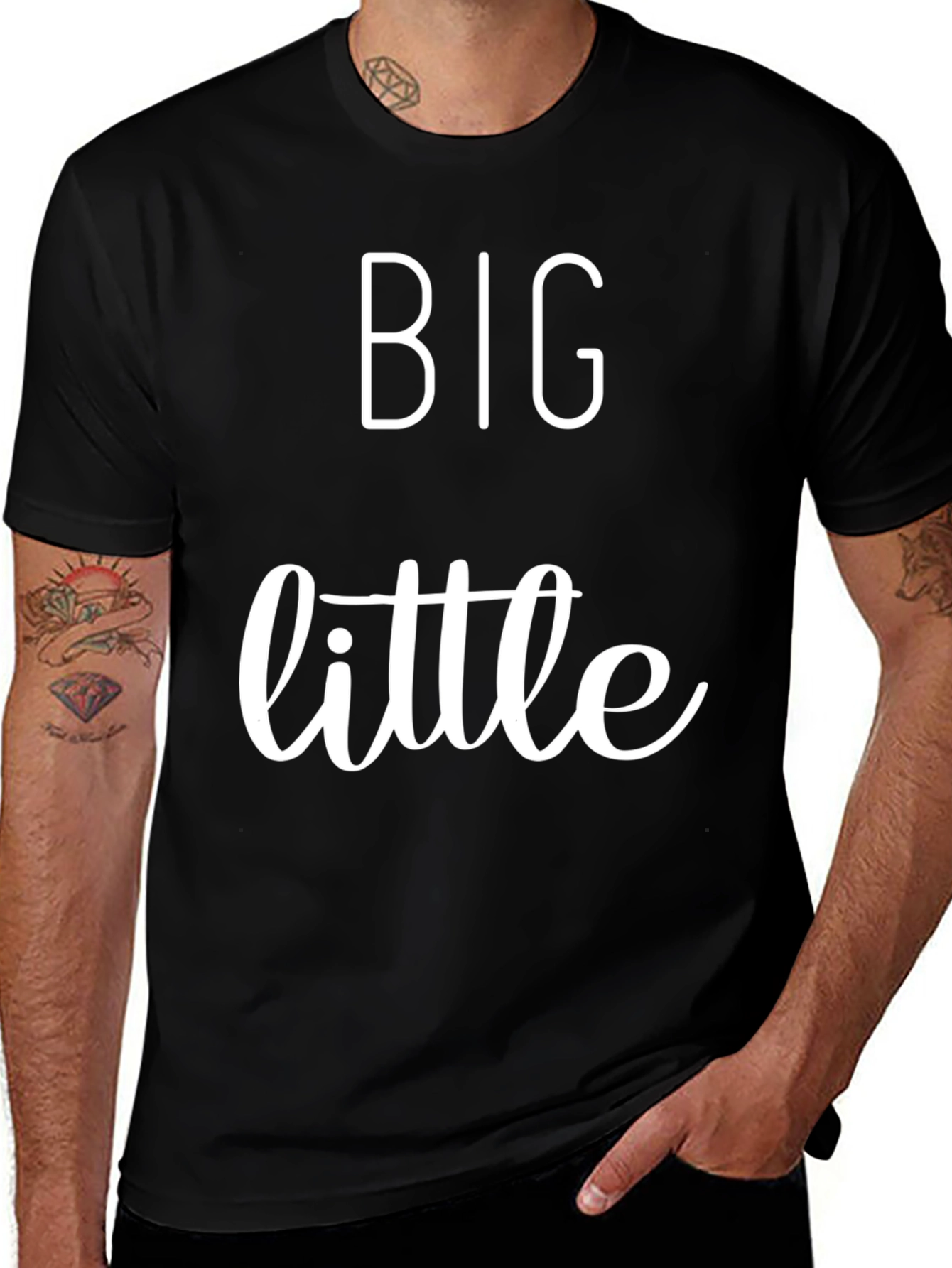 Big Little T-Shirt Sorority Brother Fraternity Tee