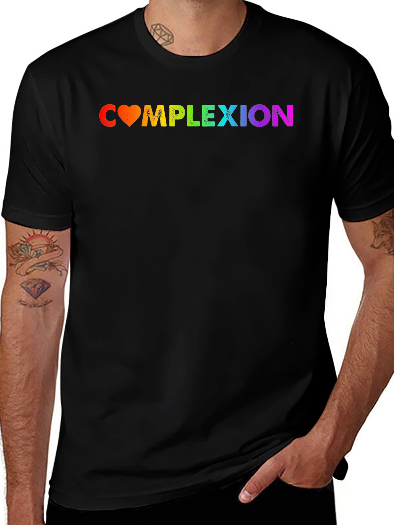 Variant 13 of Complexion Rainbow Pride T-Shirt