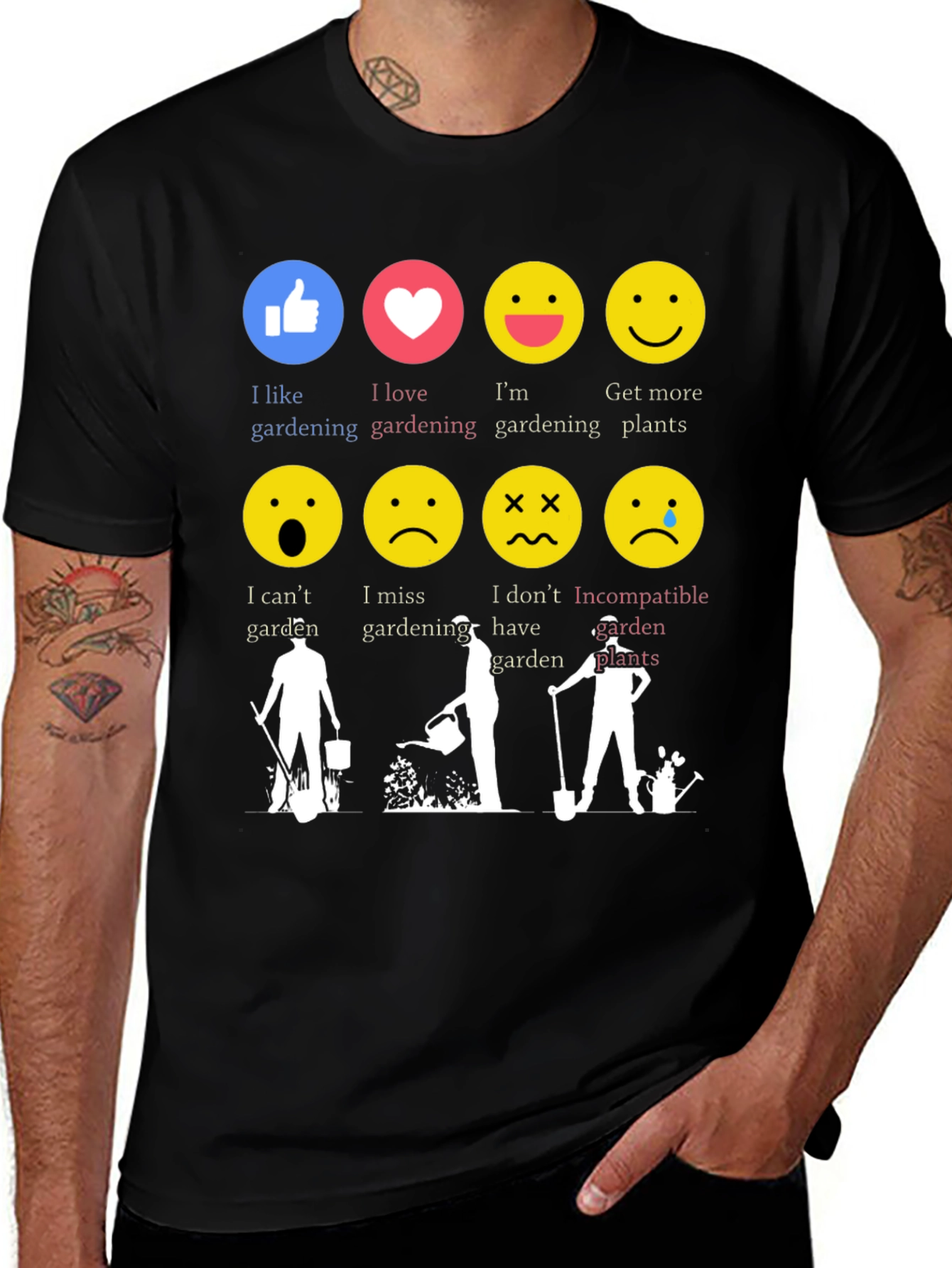 Variant 22 of Gardening Emotion T-Shirt Funny Gardener Tee