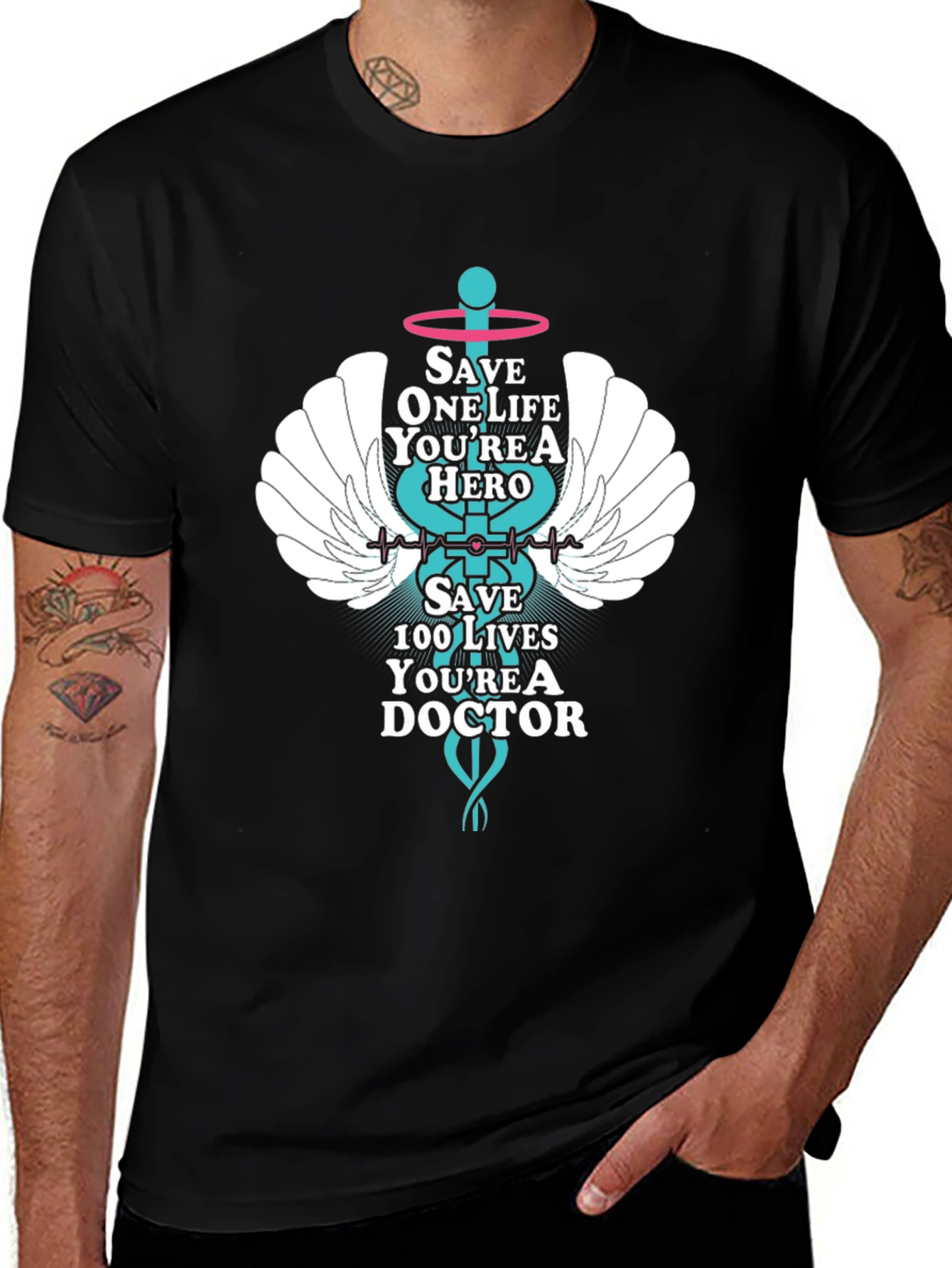 Variant 7 of Hero Doctor Graphic Tee