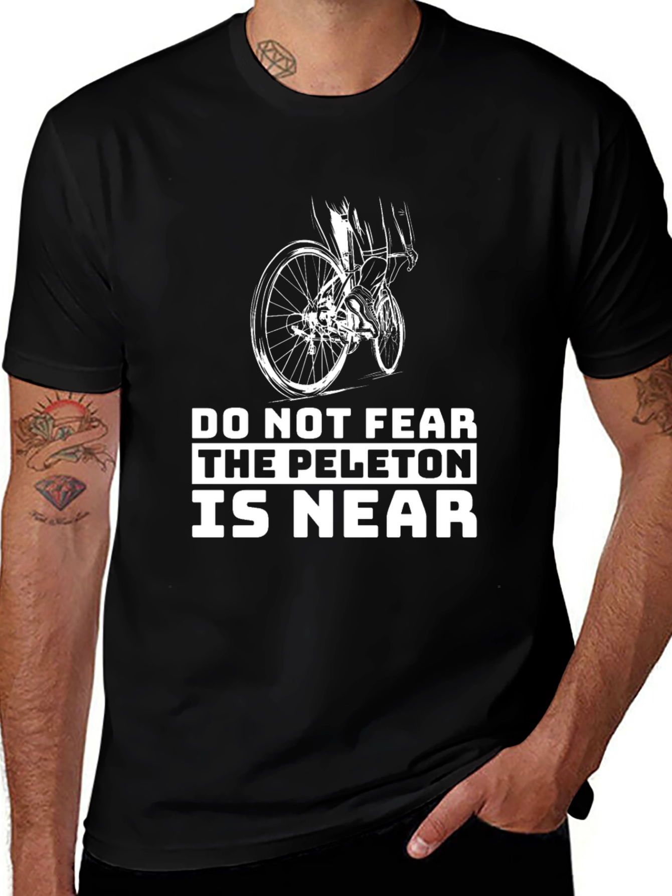 Variant 2 of Do Not Fear the Peloton is Near T-Shirt
