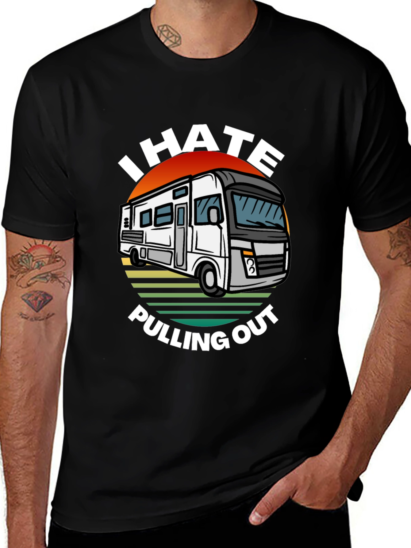 I Hate Pulling Out RV T-Shirt