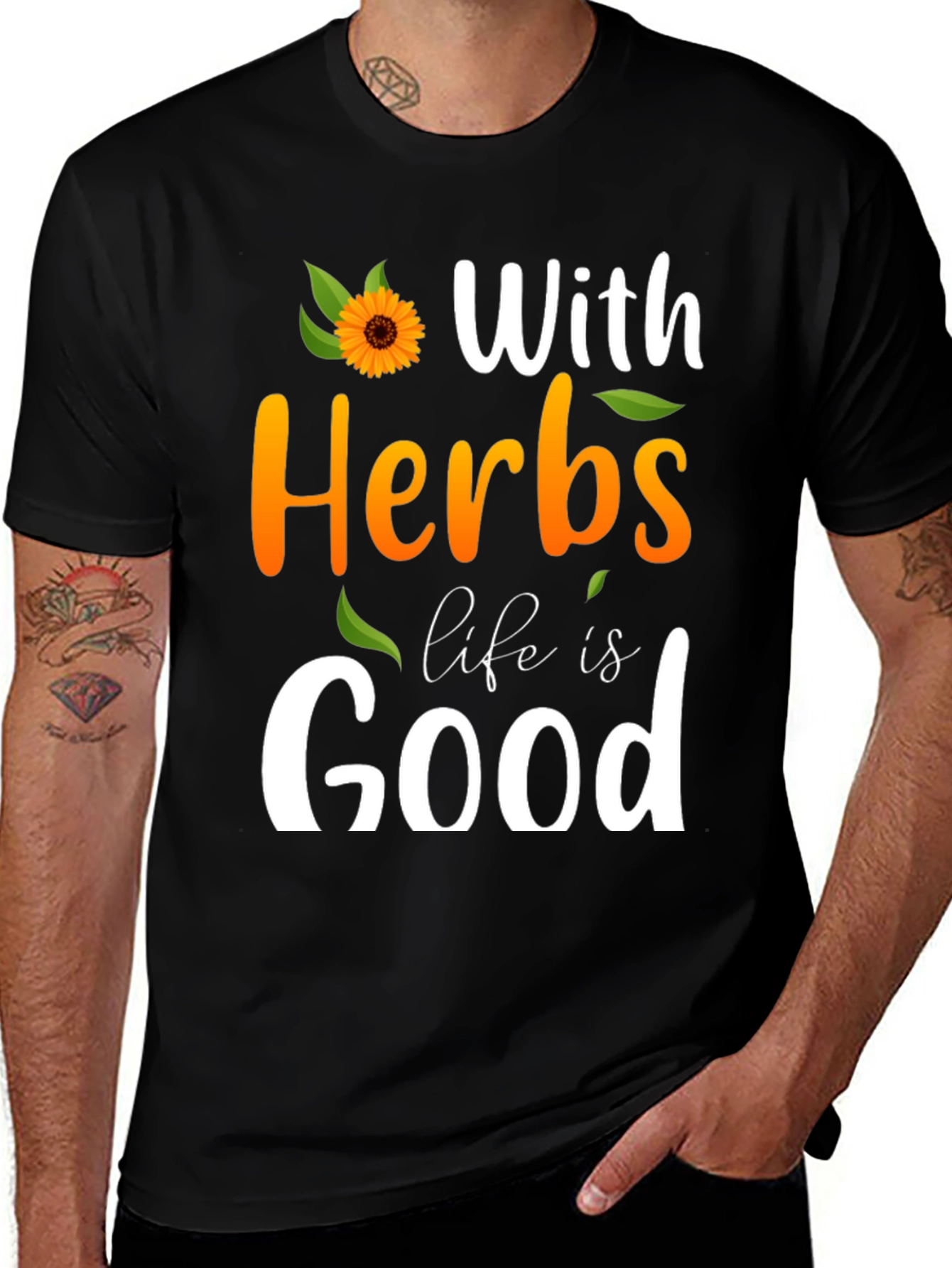 Variant 27 of Herbal Life Good Tee - Soft Cotton Casual Shirt