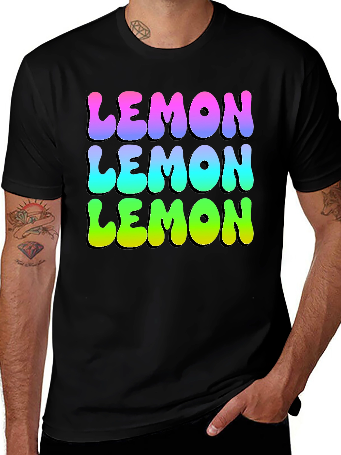 Variant 15 of Lemon Funky T-Shirt - Retro Style