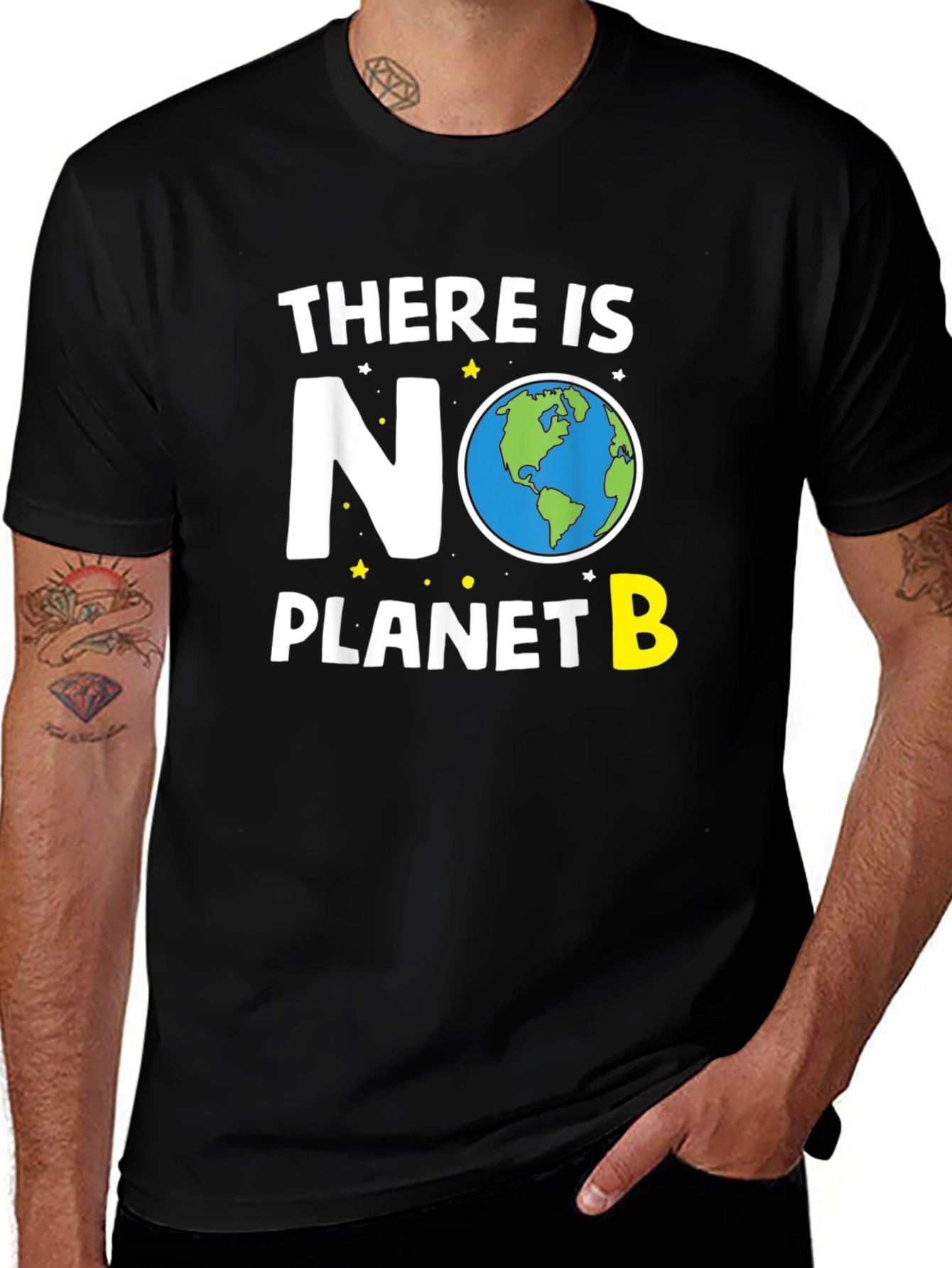 Variant 12 of There is No Planet B Graphic Tee - Eco-Friendly