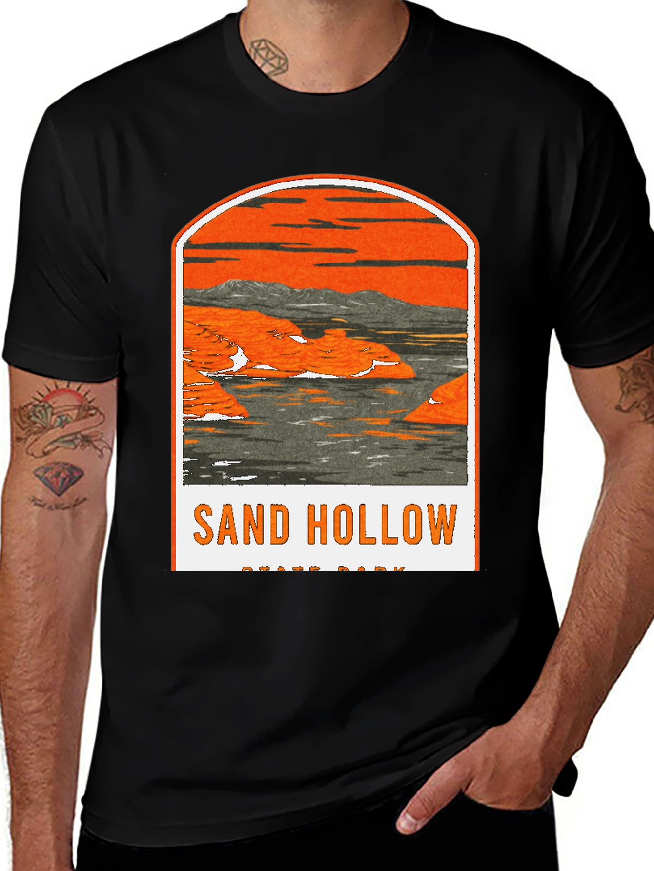 Variant 28 of Sand Hollow State Park T-Shirt
