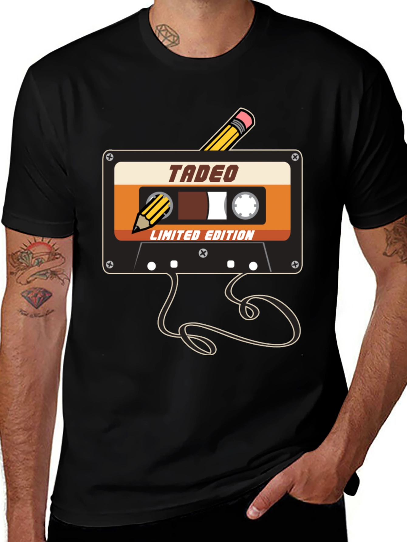 Variant 8 of TADEO Cassette Tape Limited Edition Graphic Tee