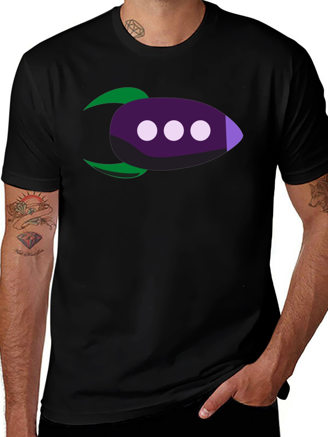 Variant 28 of Rocket T-Shirt - Space Adventure Design