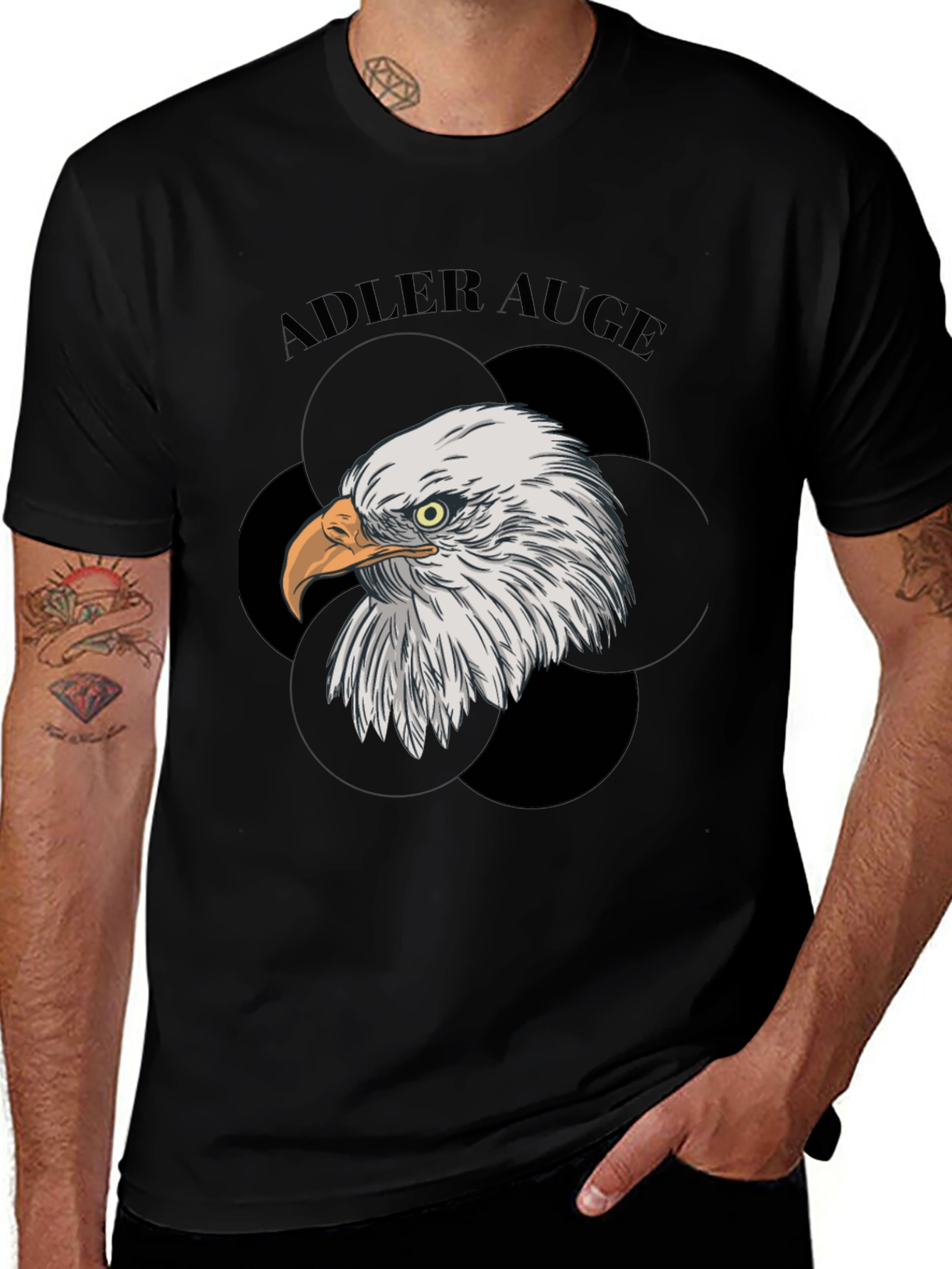Variant 7 of Adler Auge Eagle Graphic T-Shirt