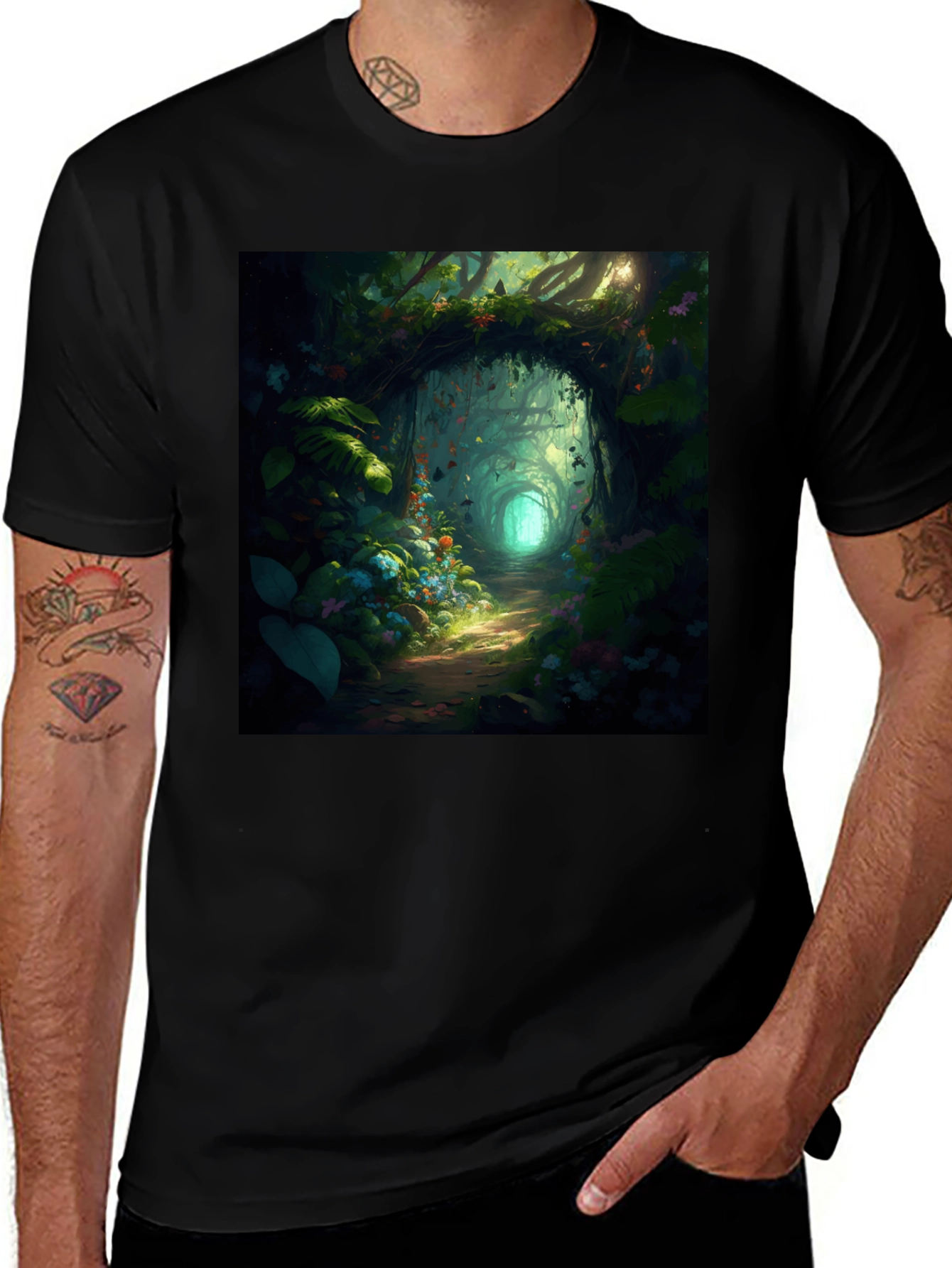 Variant 16 of Enchanted Forest Graphic Tee