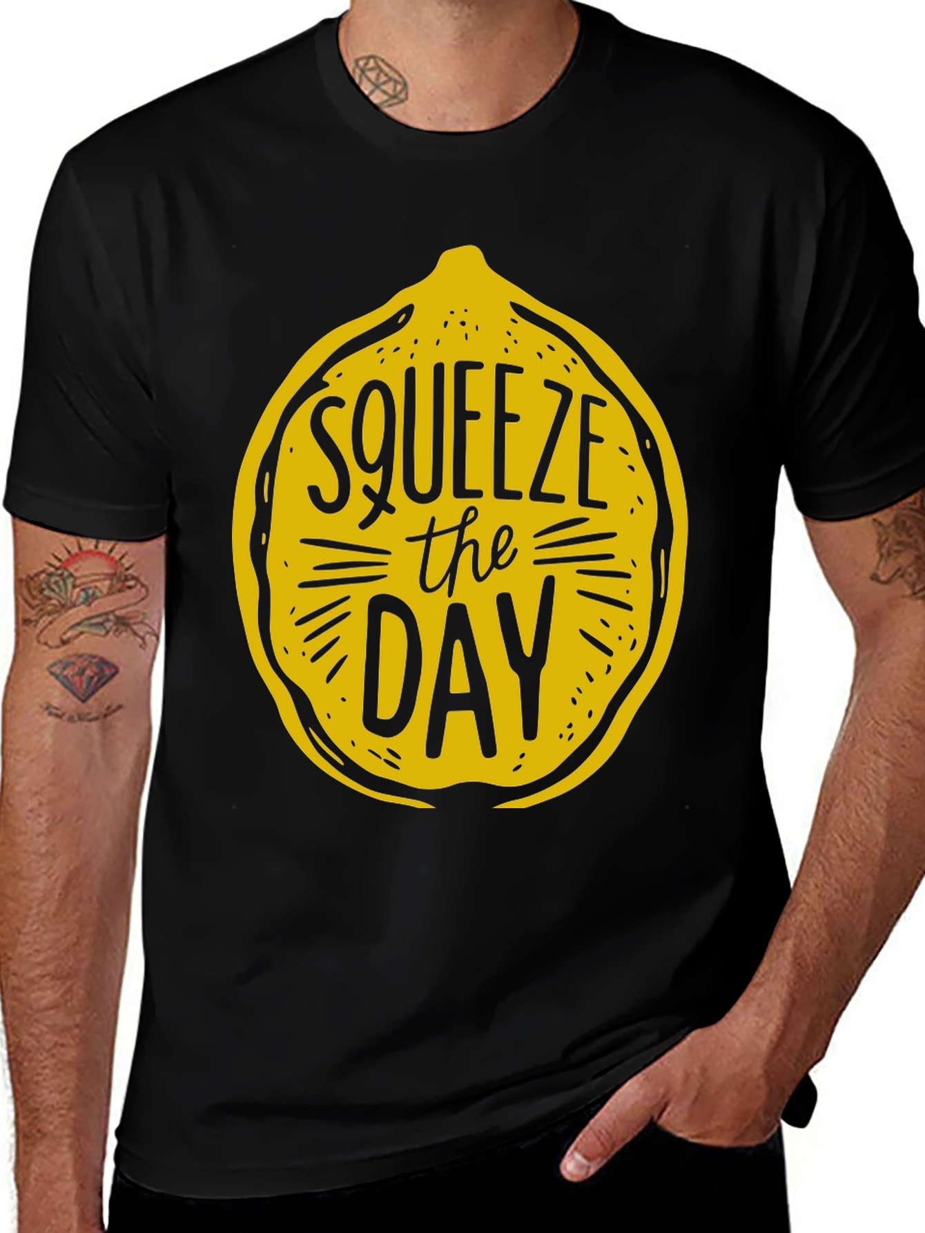 Variant 21 of Squeeze The Day Graphic Tee