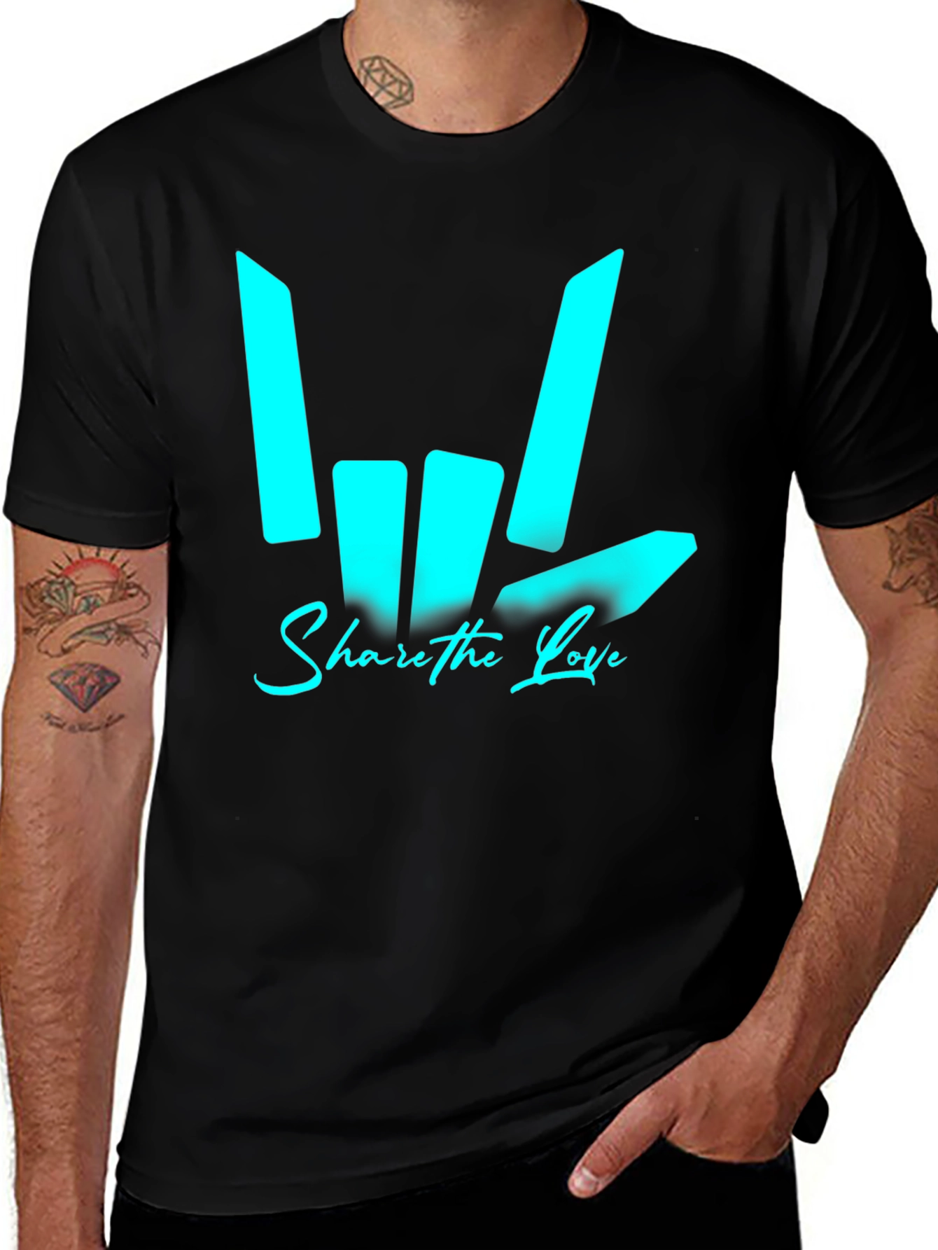 Variant 11 of Share The Love T-Shirt