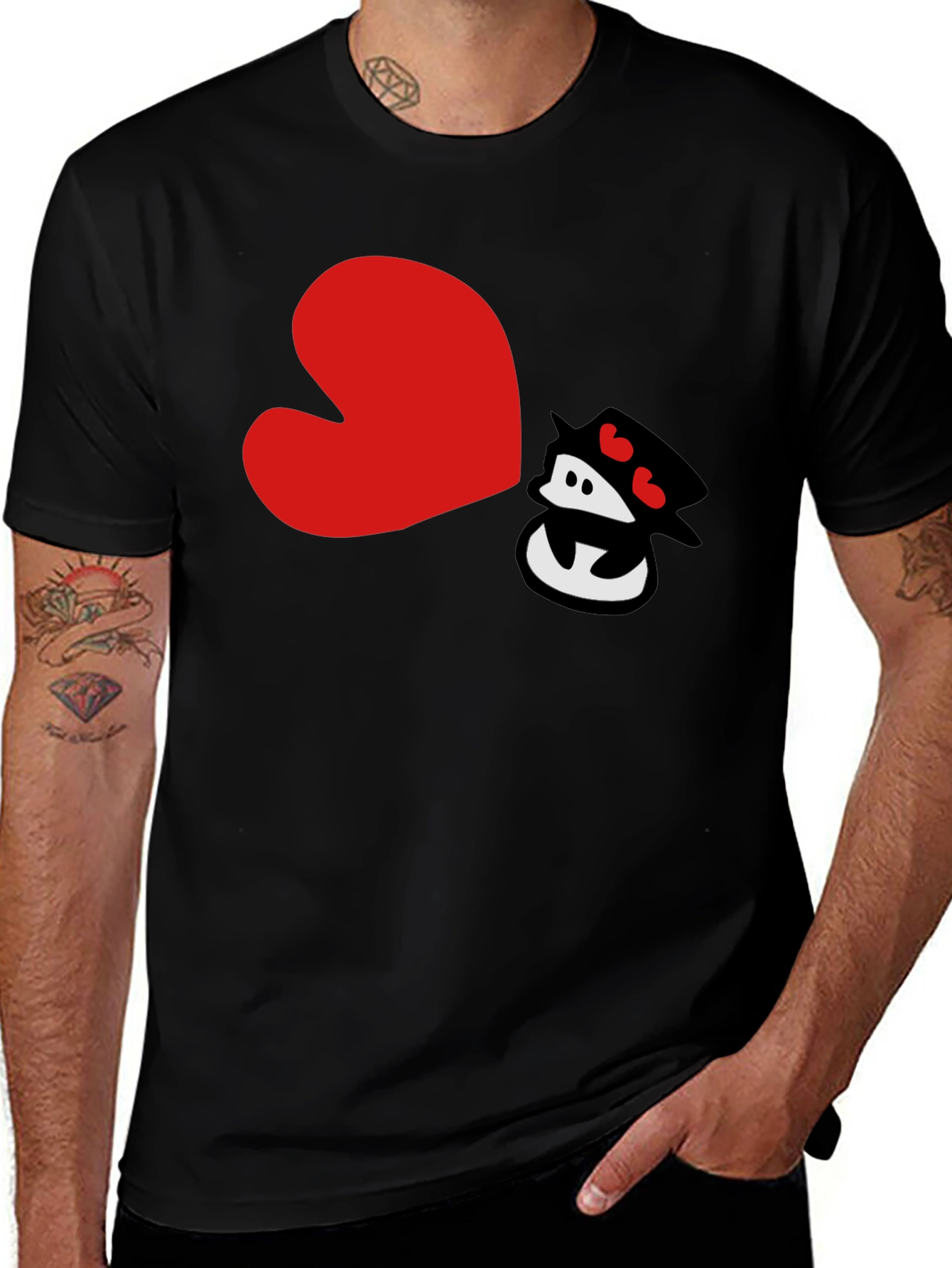 Variant 28 of Heart Thief Graphic T-Shirt