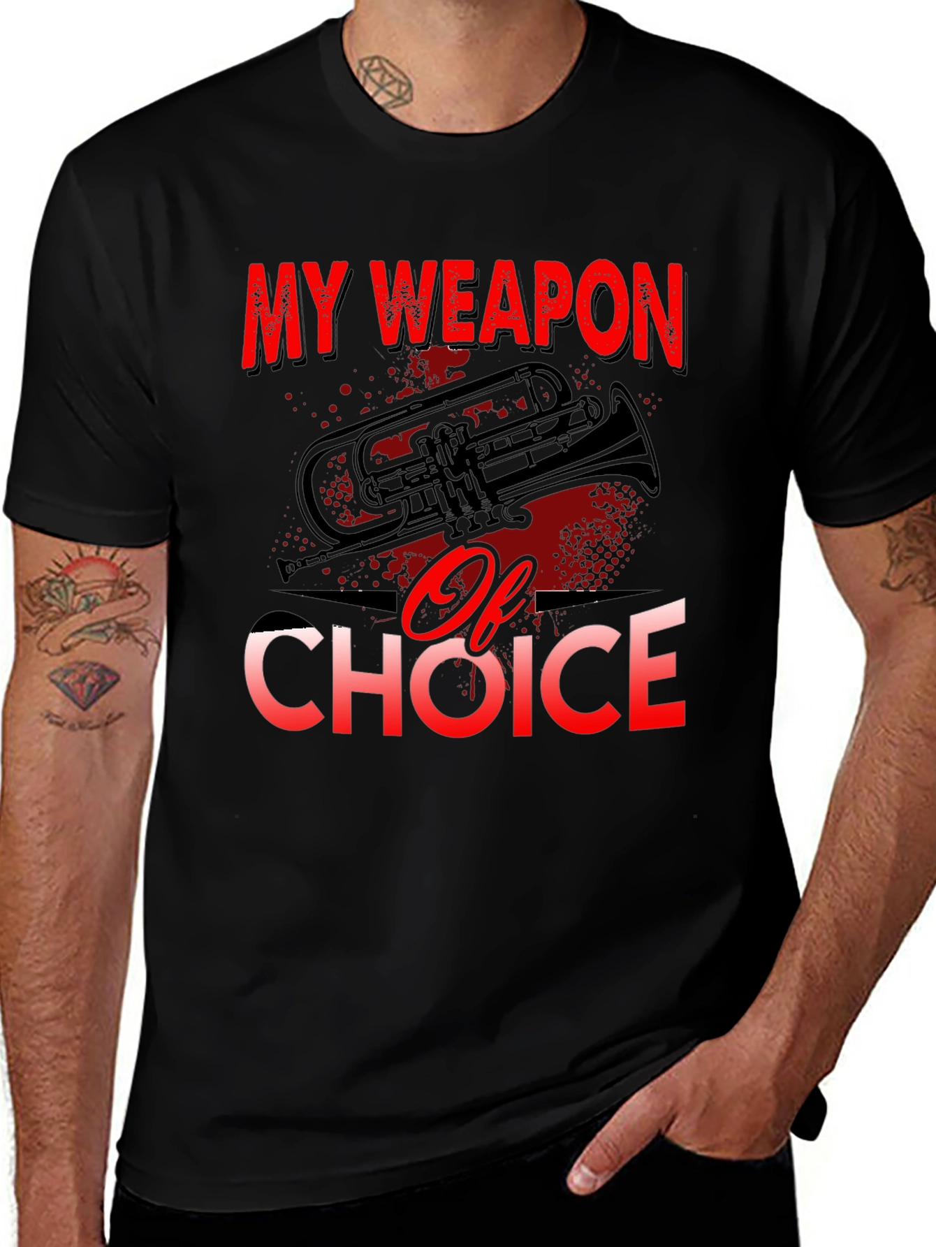 My Weapon of Choice T-Shirt - Music Lover Tee