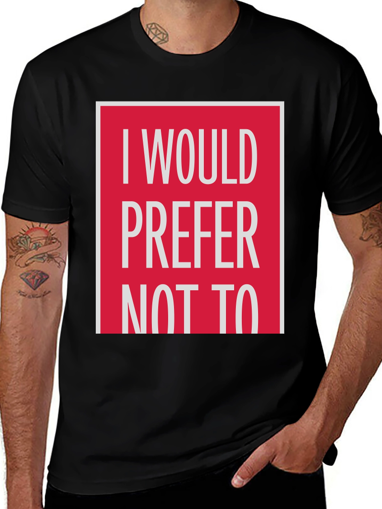 Variant 13 of I Would Prefer Not To T-Shirt