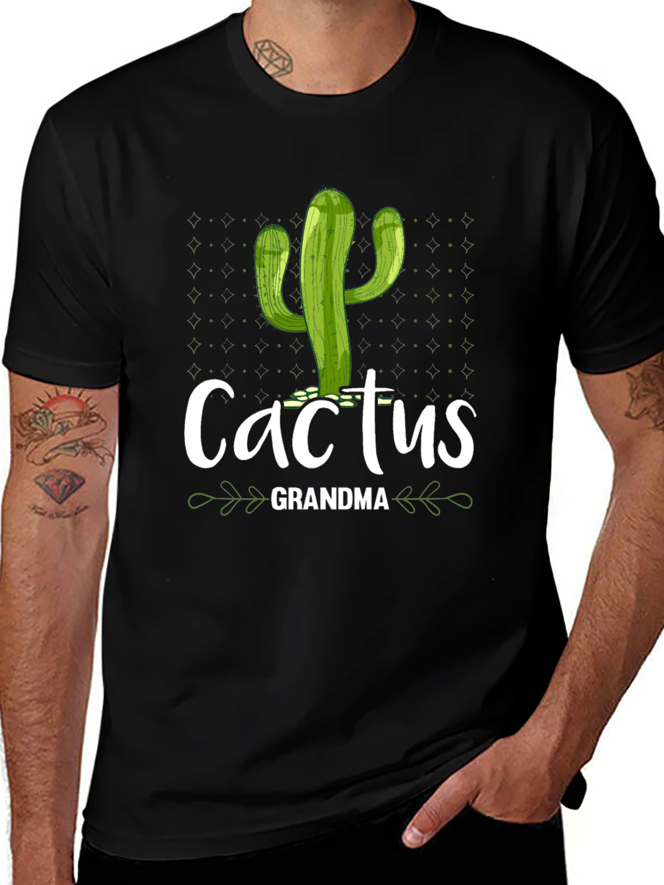 Variant 5 of Cactus Grandma T-Shirt - Novelty Graphic Tee