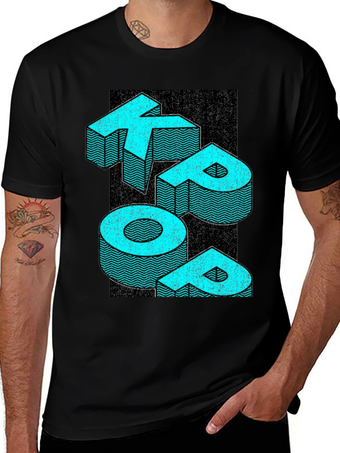 KPOP Graphic Tee - Trendy Design