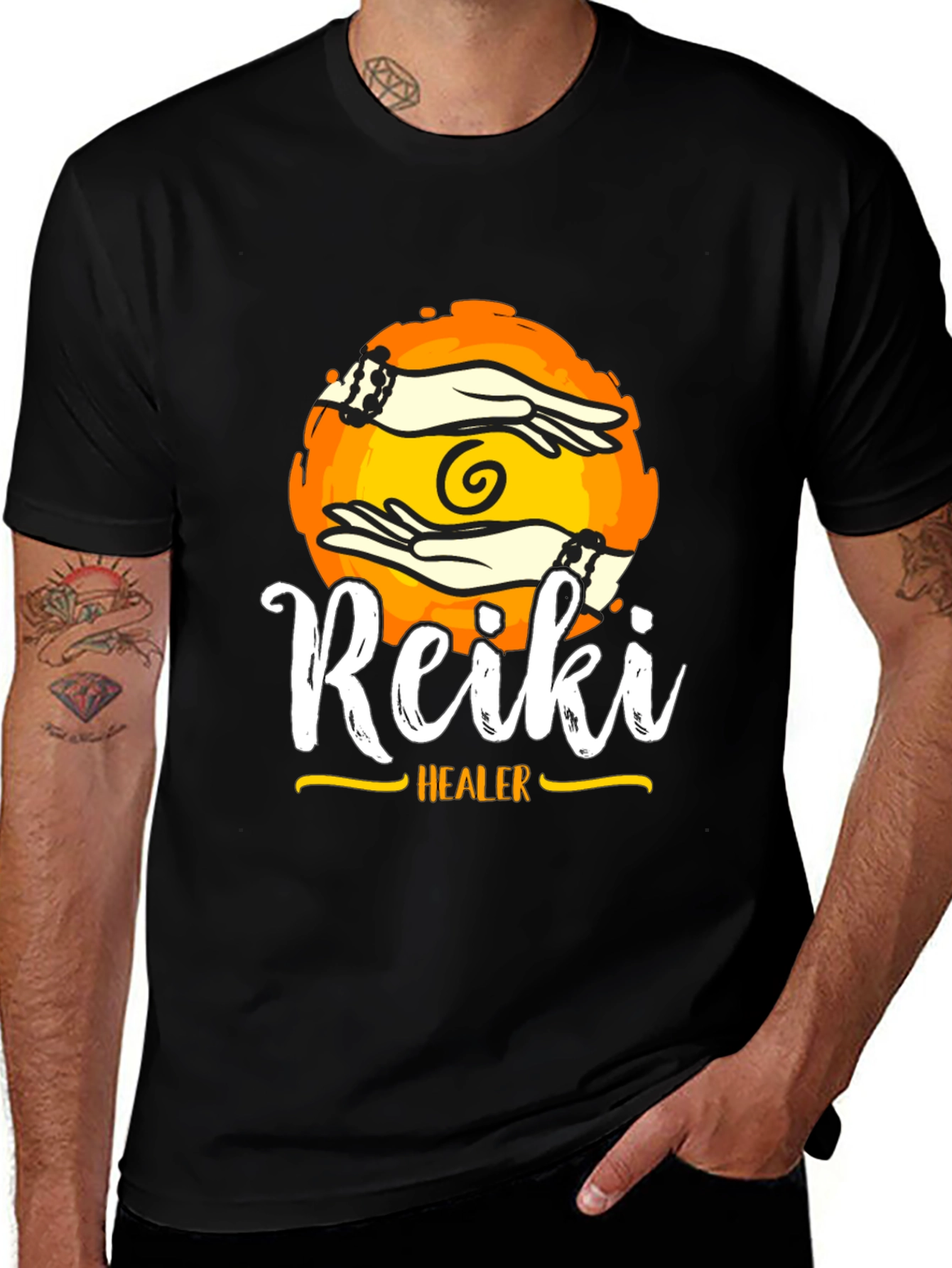 Reiki Healer T-Shirt - Spiritual Healing Energy Tee