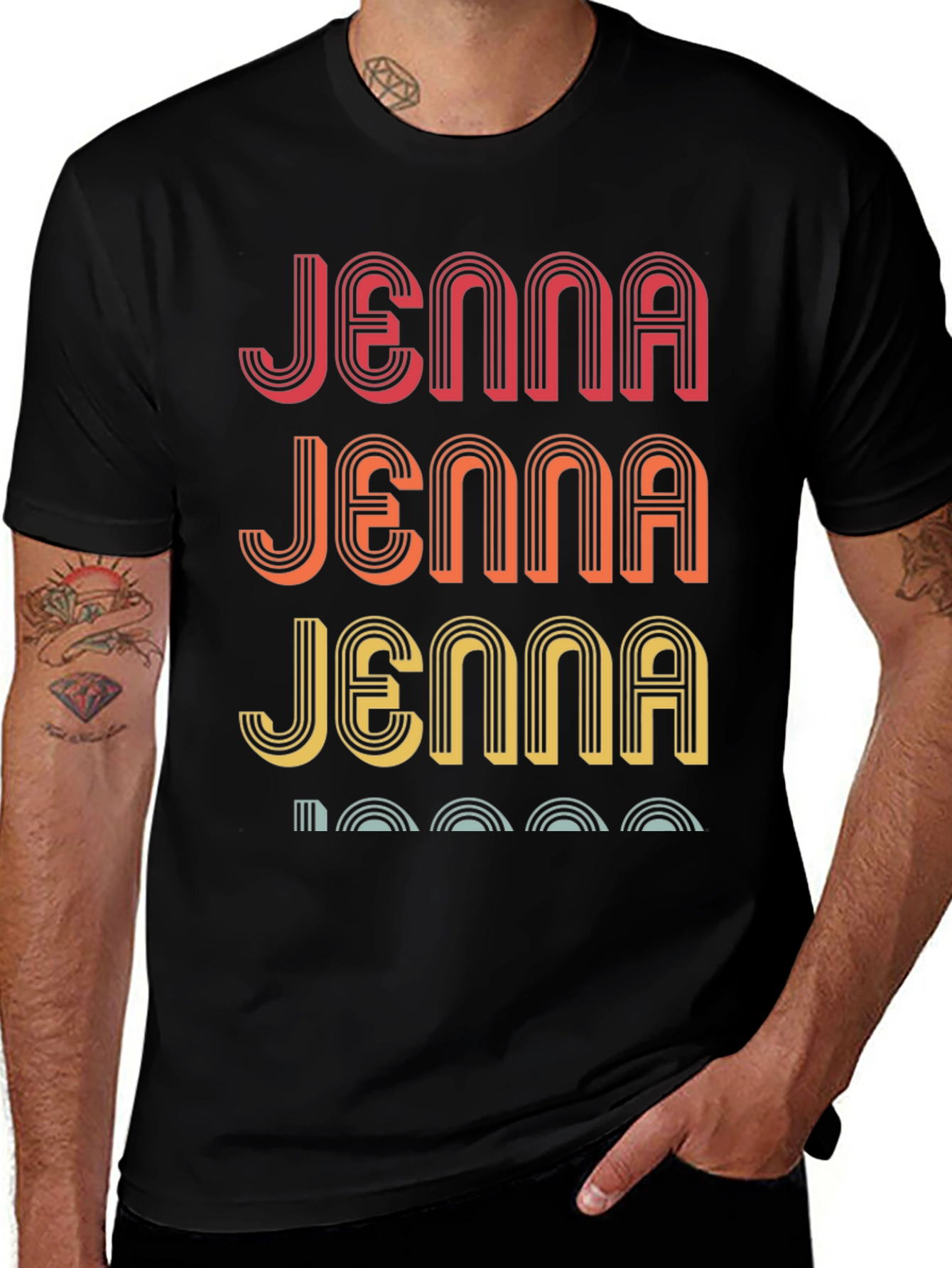 Variant 20 of Retro 'Jenna' Graphic T-Shirt