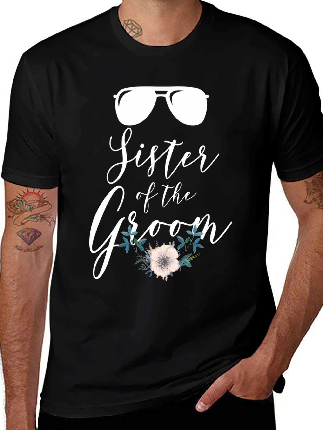 Sister of the Groom Graphic Tee