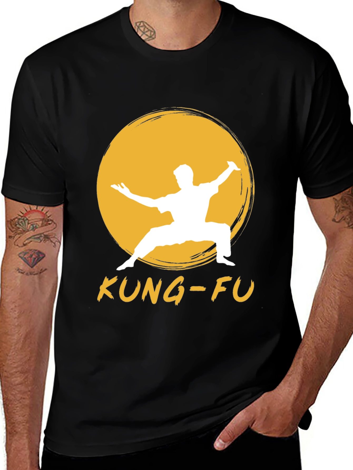 Kung Fu T-Shirt - Martial Arts Graphic Tee