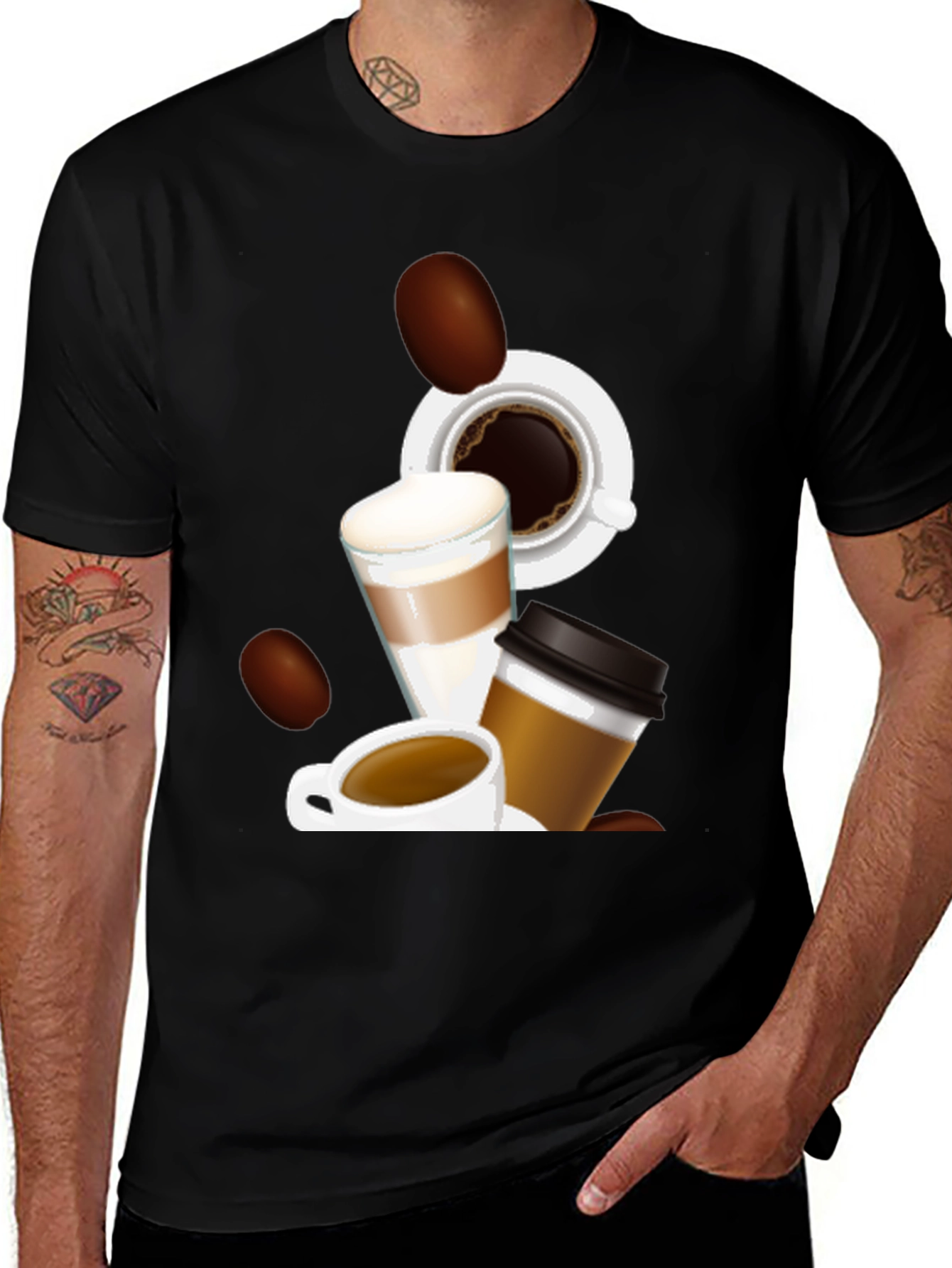 Coffee Lover T-Shirt - Brewtiful Design!