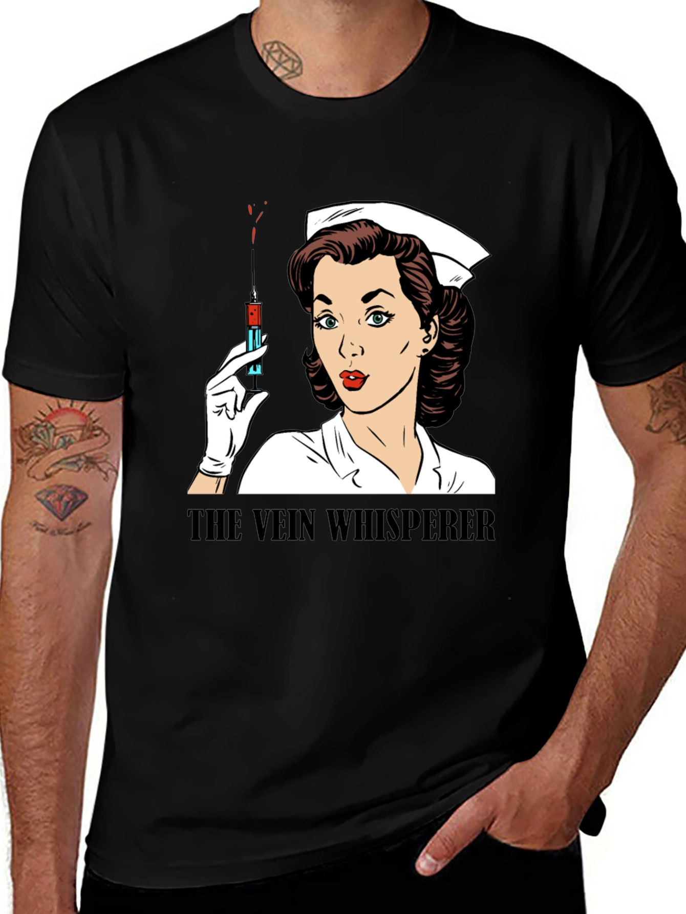 Variant 2 of The Vein Whisperer Graphic Tee
