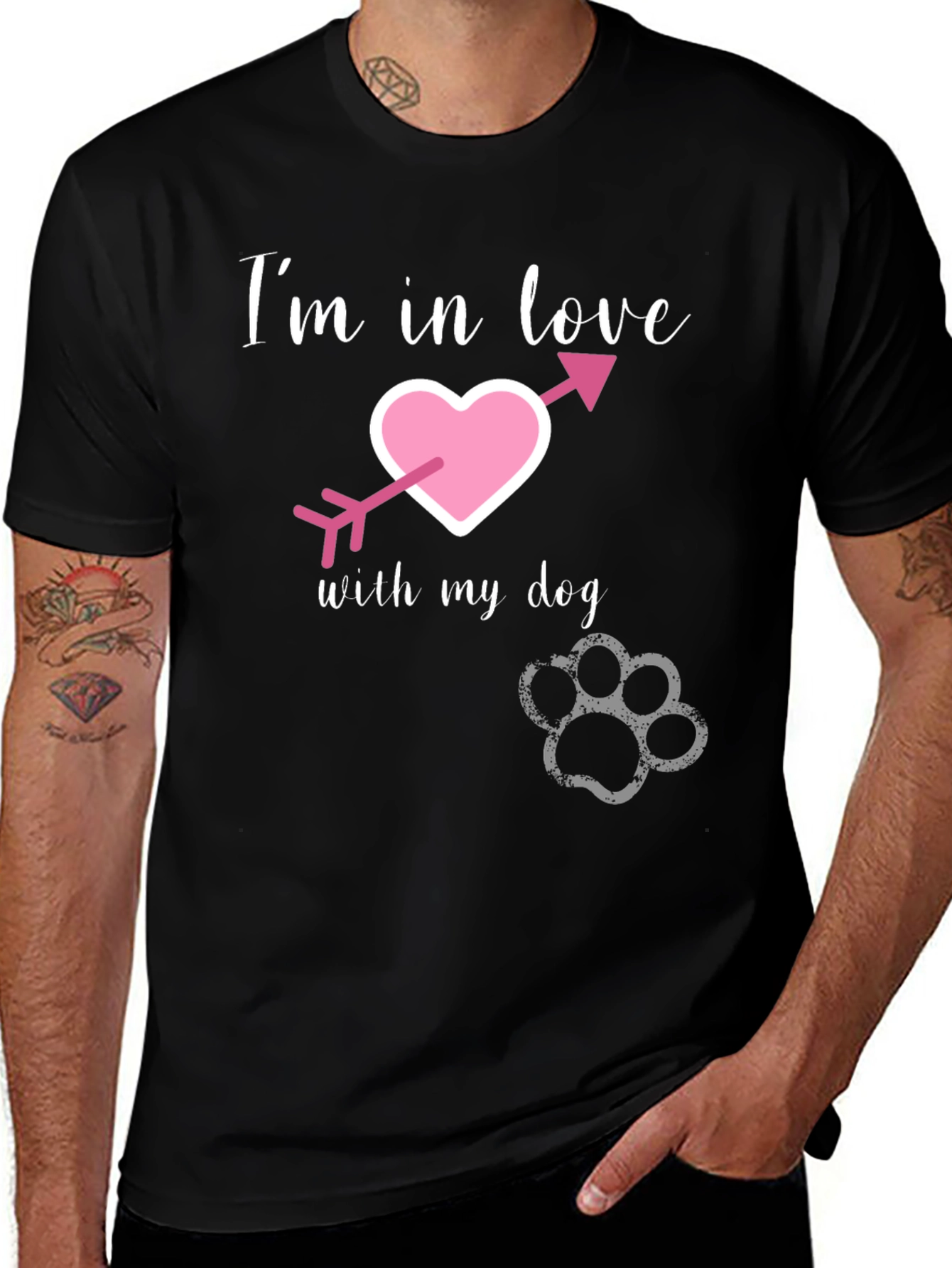 Variant 15 of I'm in Love With My Dog T-Shirt