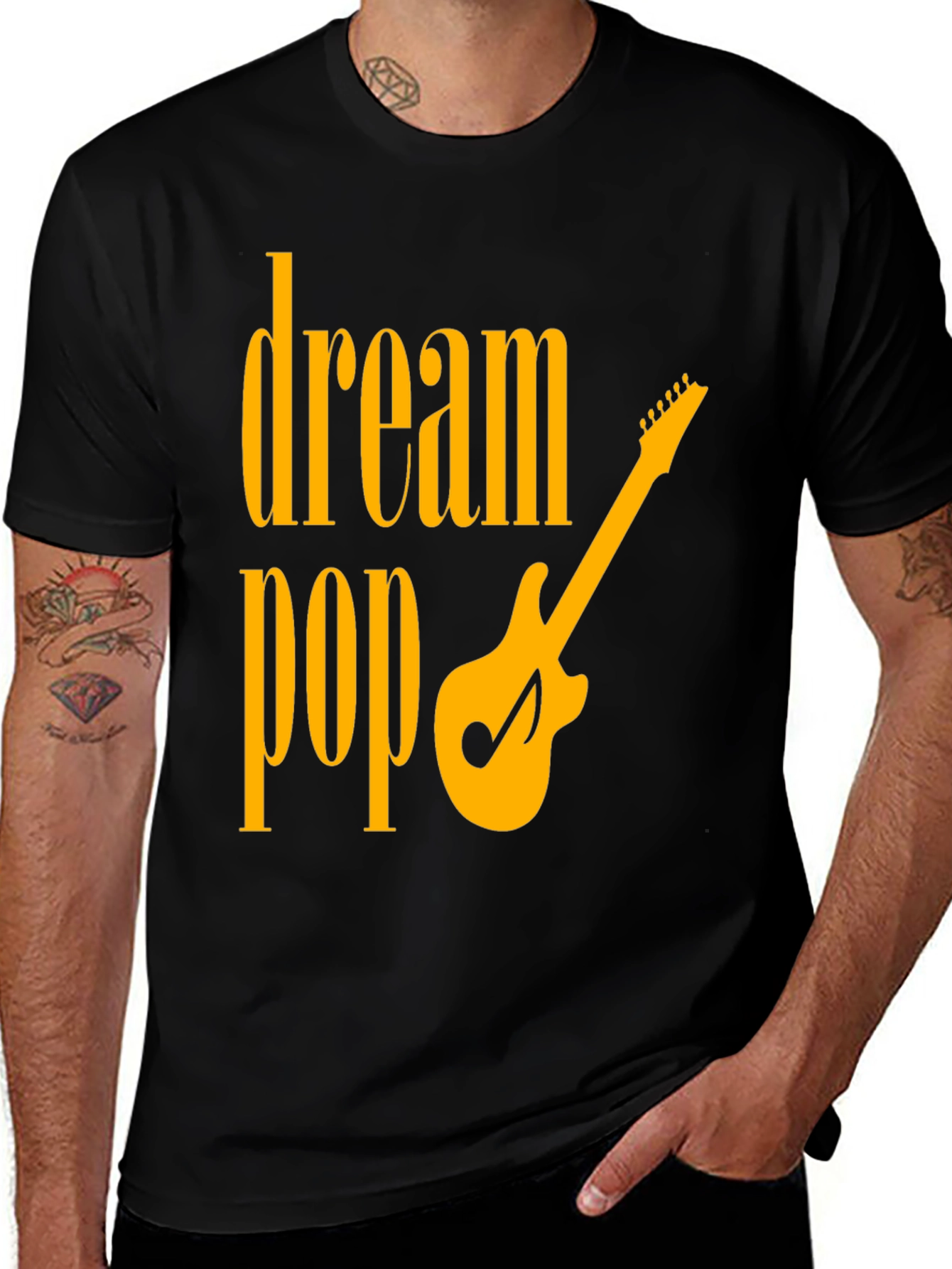Variant 13 of Dream Pop Graphic Tee - Music Lover T-Shirt