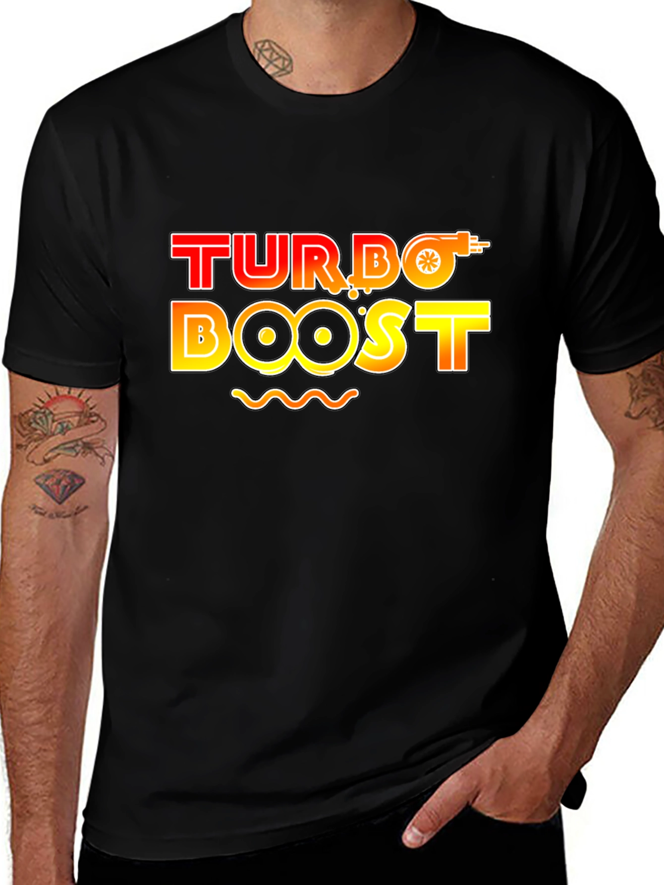 Variant 11 of Turbo Boost Graphic T-Shirt