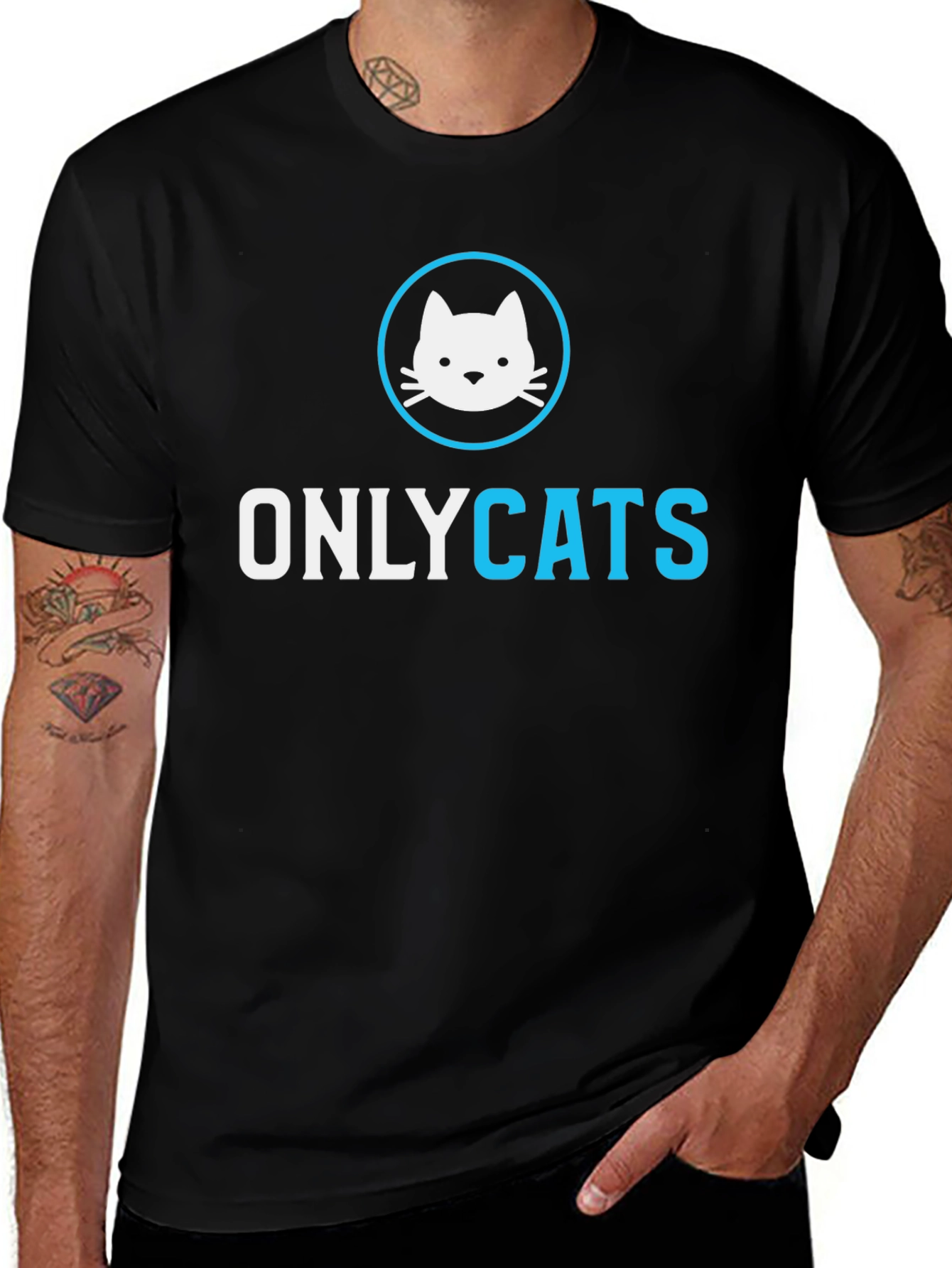 Variant 28 of OnlyCats T-Shirt - Cat Lover Apparel