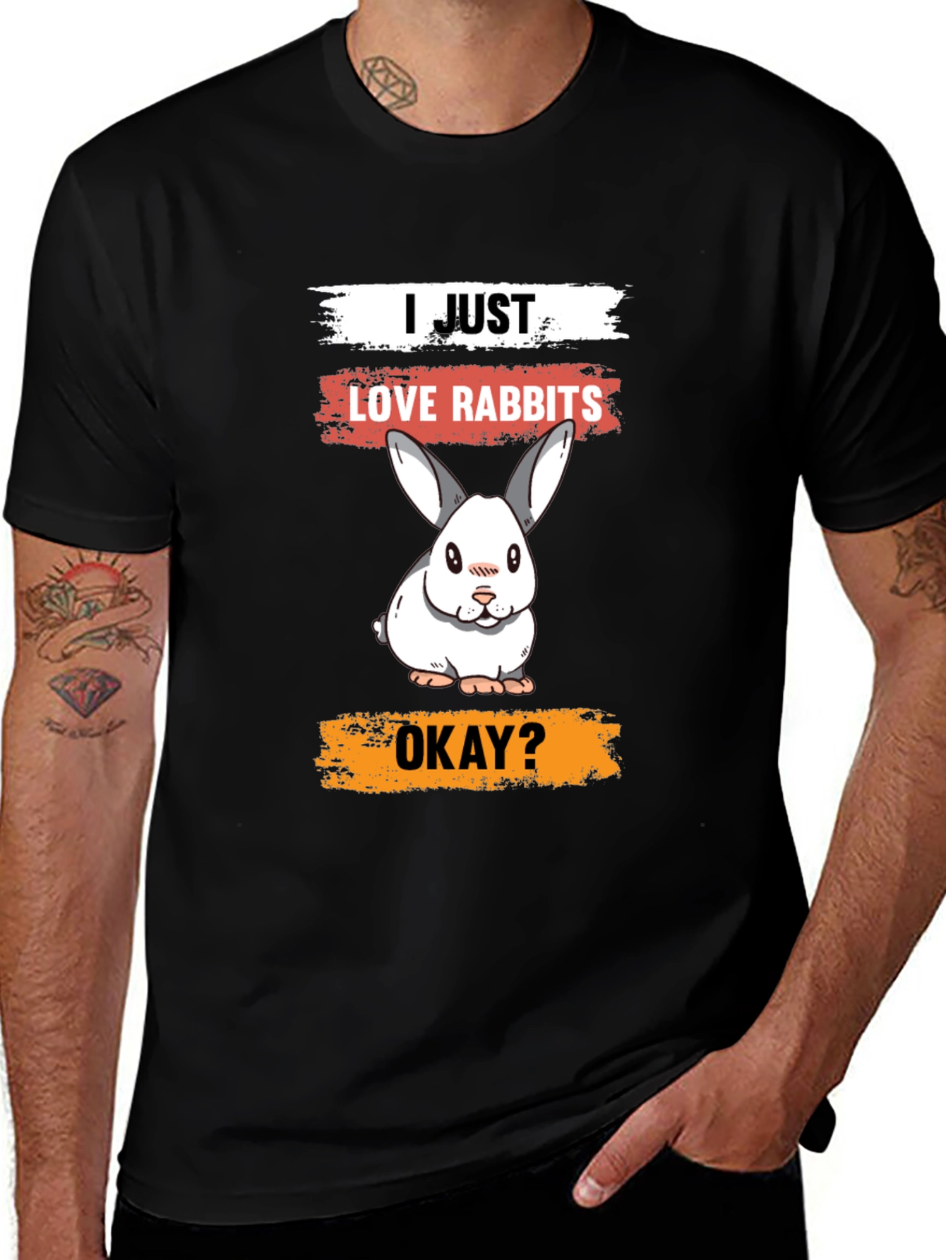 Variant 14 of I Just Love Rabbits T-Shirt