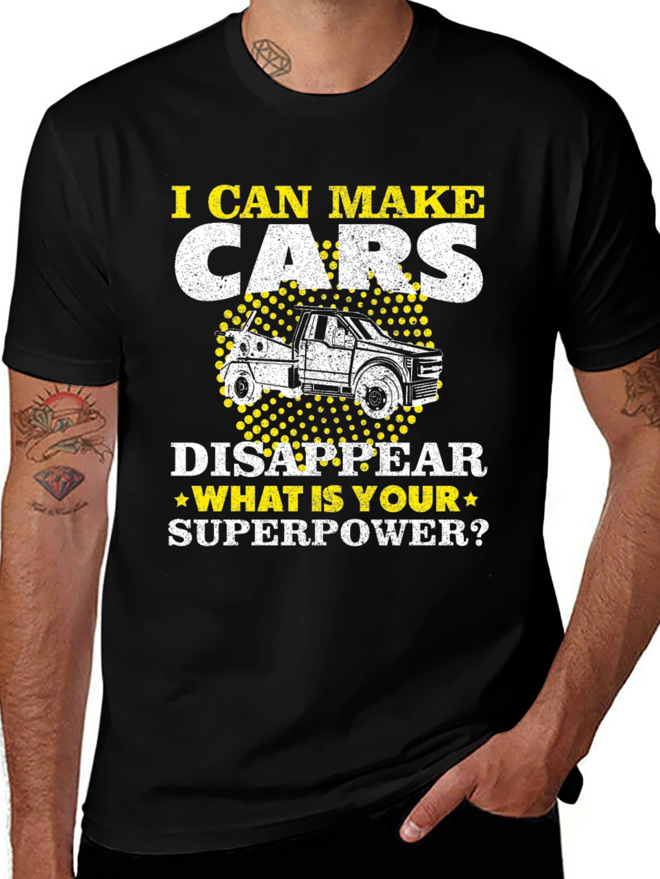 Variant 8 of I Can Make Cars Disappear T-Shirt