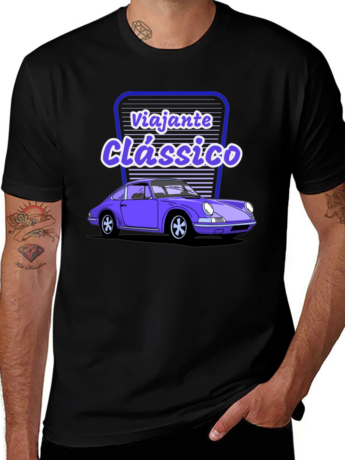 Variant 22 of Classic Traveler Car Graphic T-Shirt