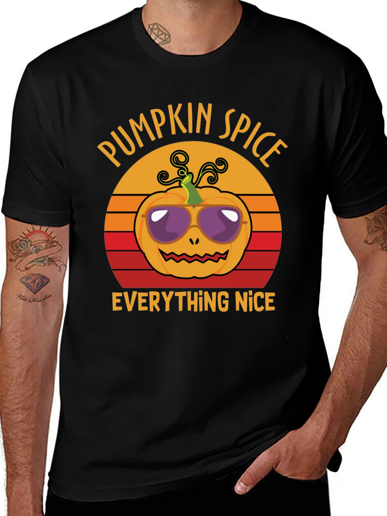 Variant 23 of Pumpkin Spice Everything Nice T-Shirt