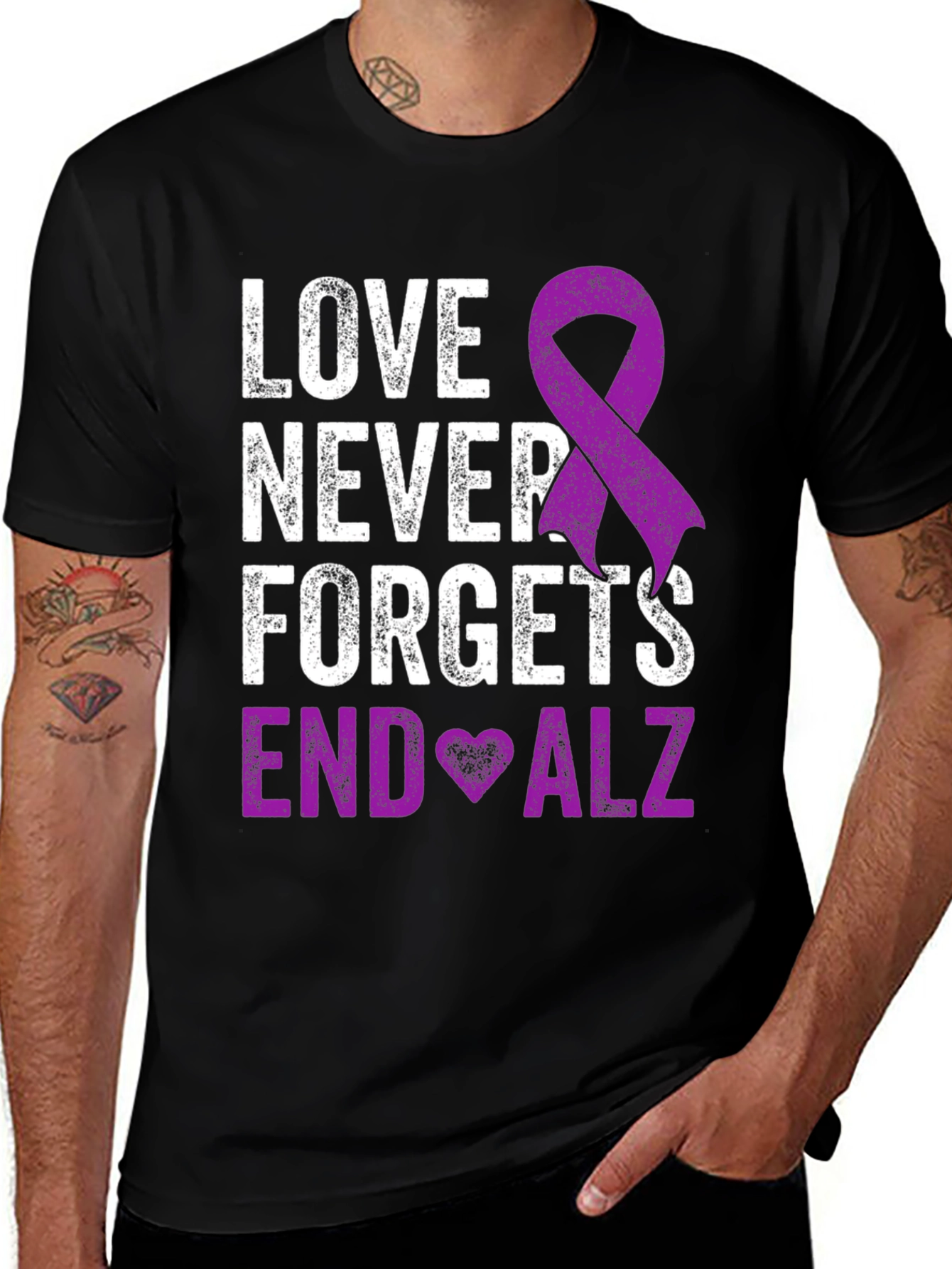Love Never Forgets ALS Awareness T-Shirt